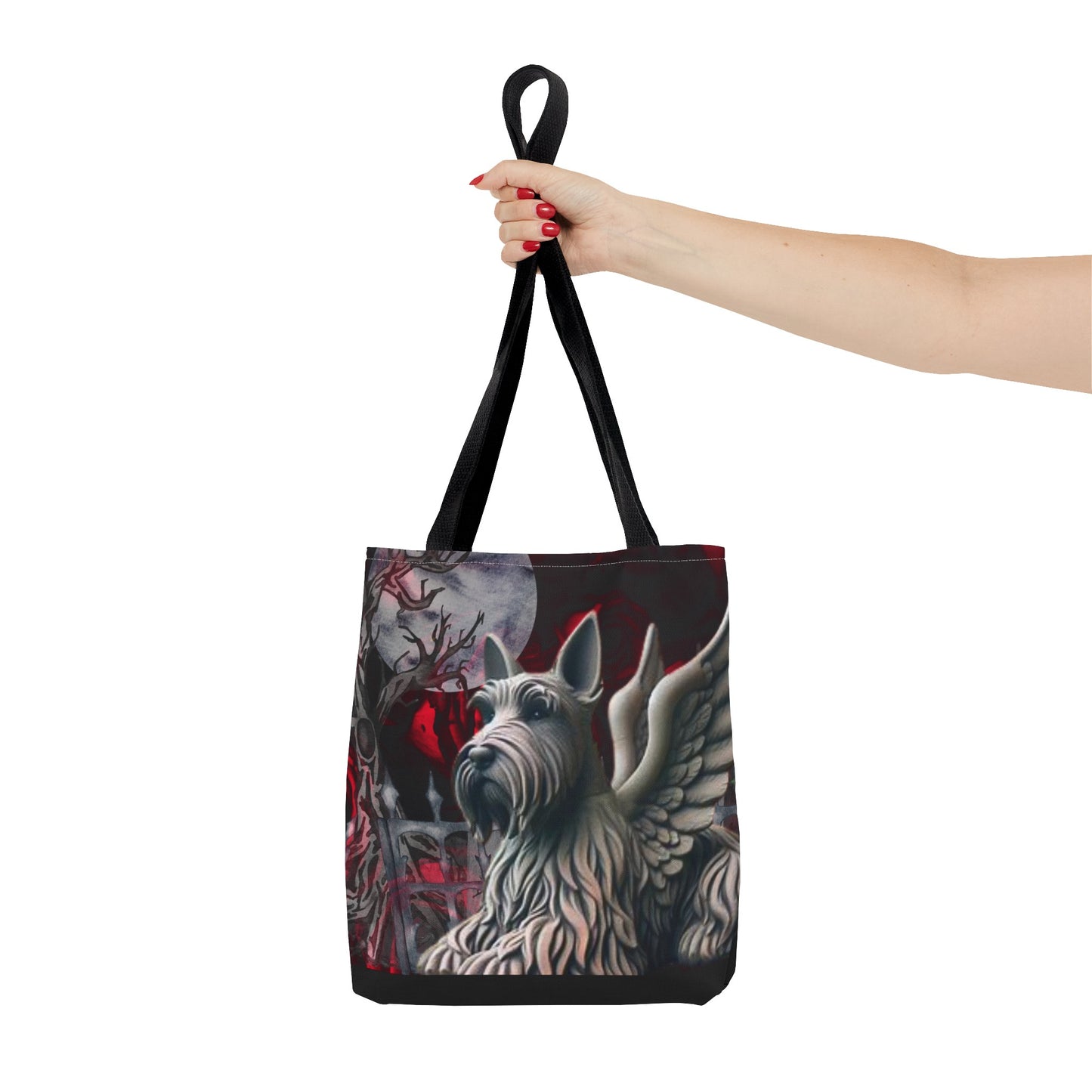 Scottish terrier Gargoyle Tote Bag