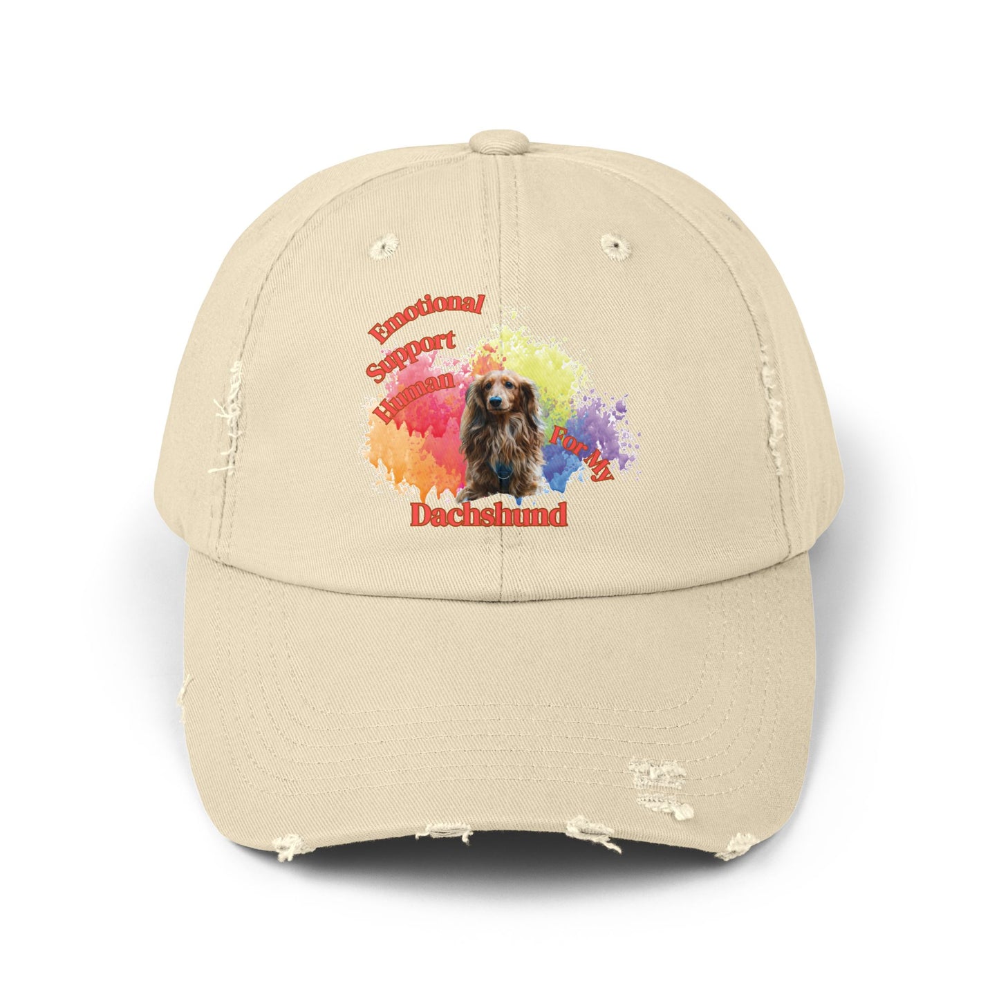 Emotional Support Human for my Dachshund long hair hat