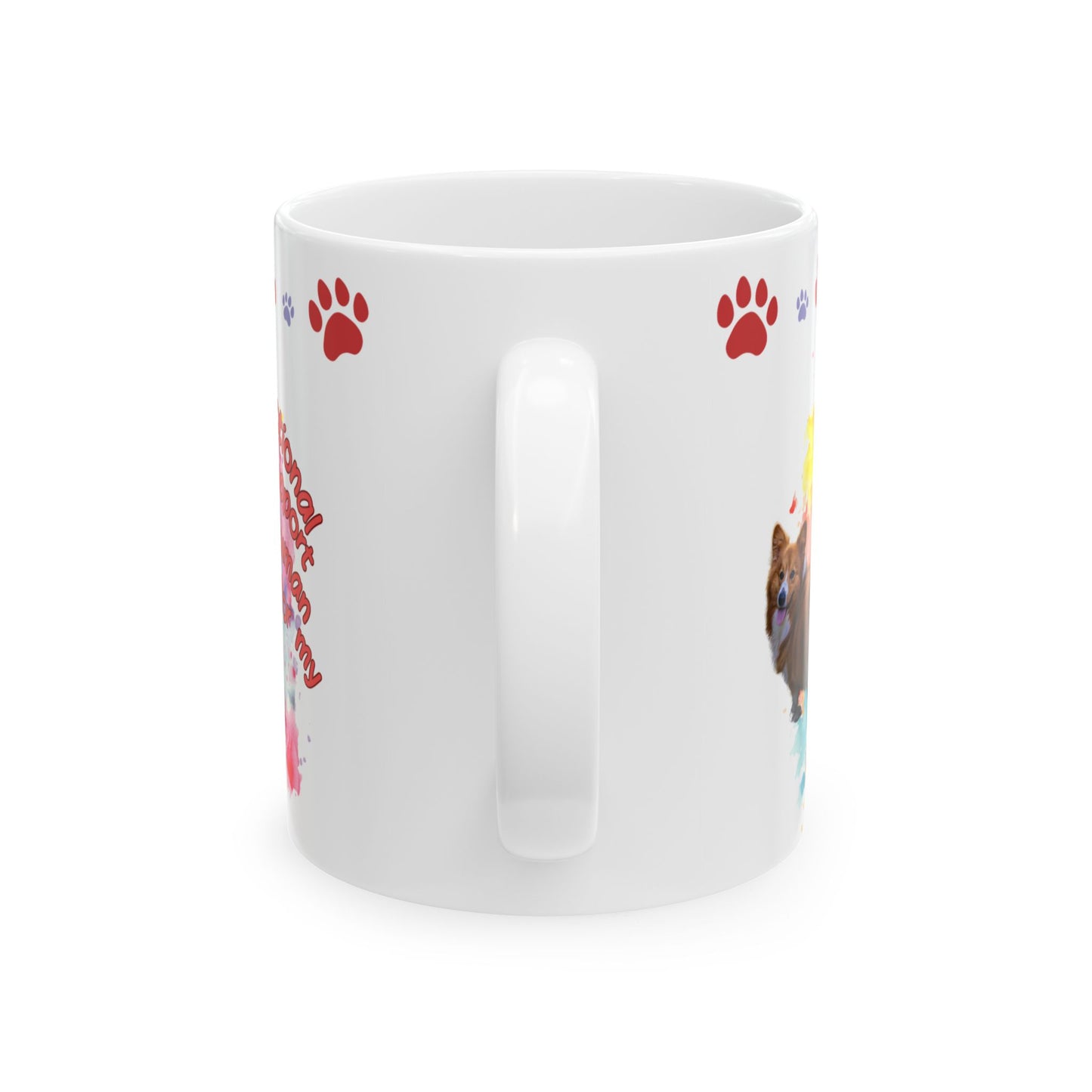 Emotional Support Human for my Corgi Coffee mug