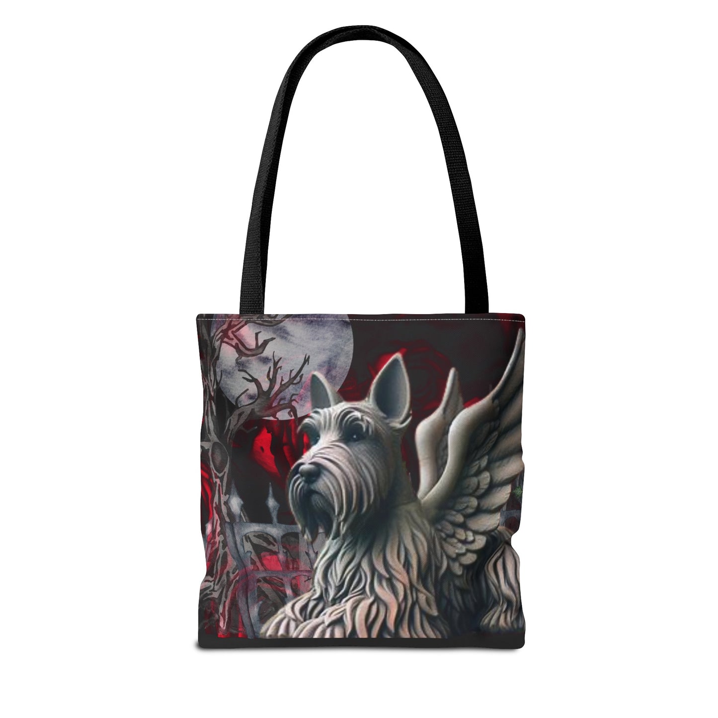 Scottish terrier Gargoyle Tote Bag