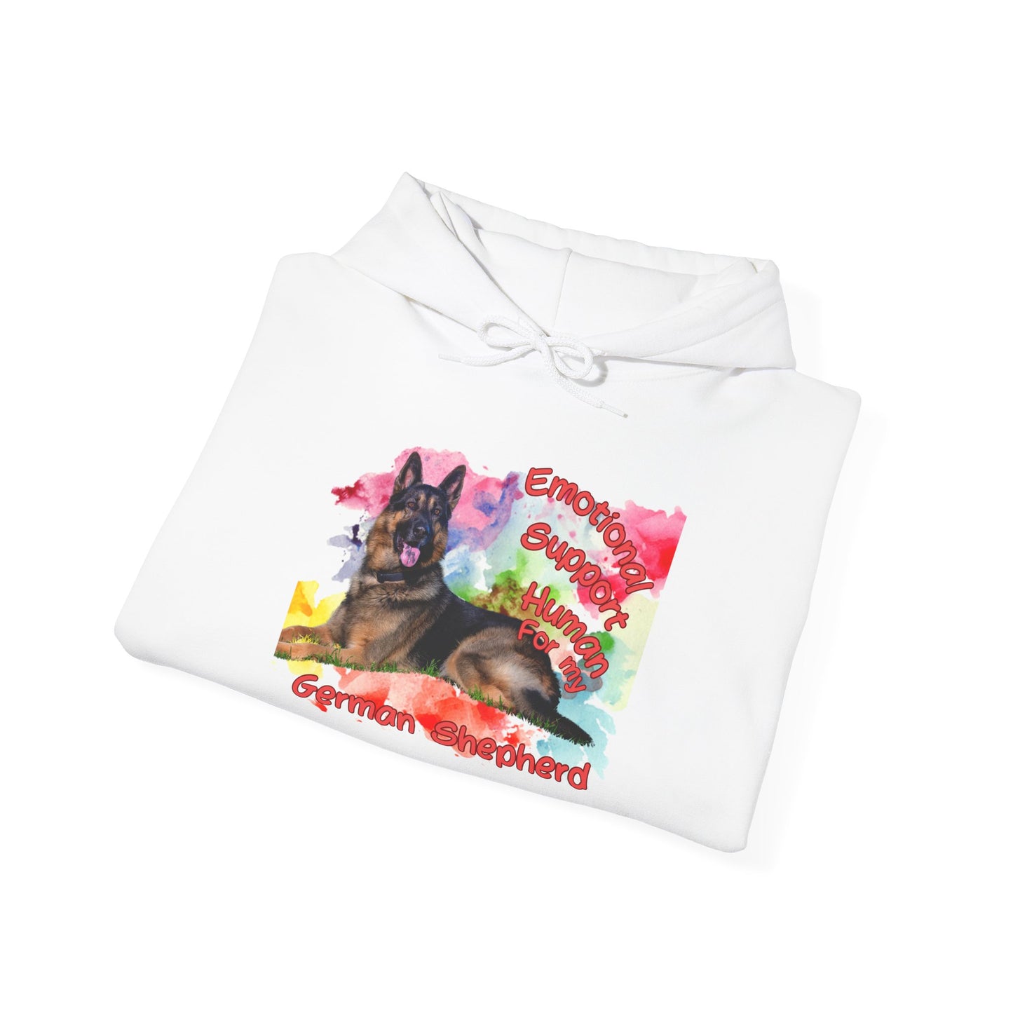Emotional Support Human for my German Shepherd Hoodie