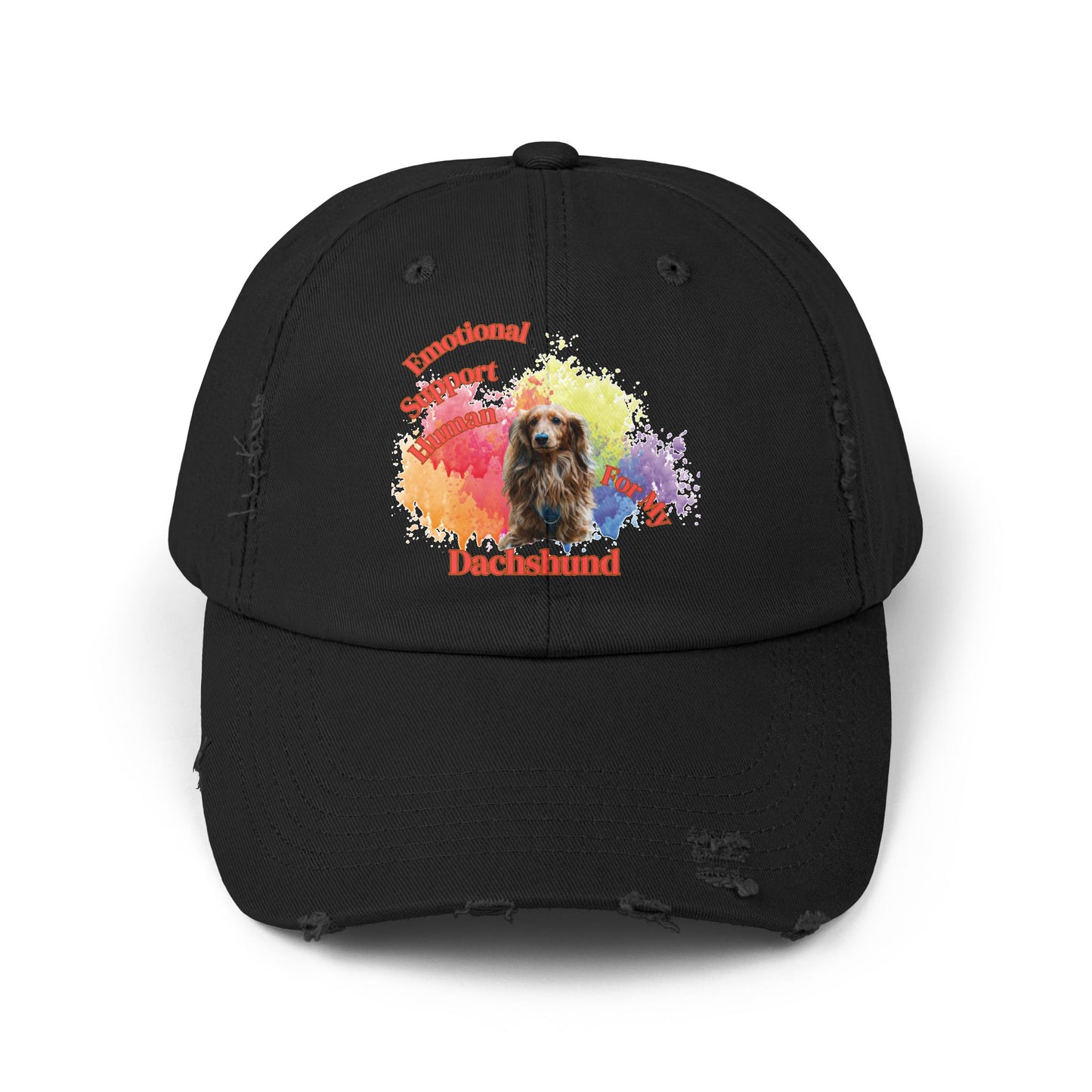 Emotional Support Human for my Dachshund long hair hat
