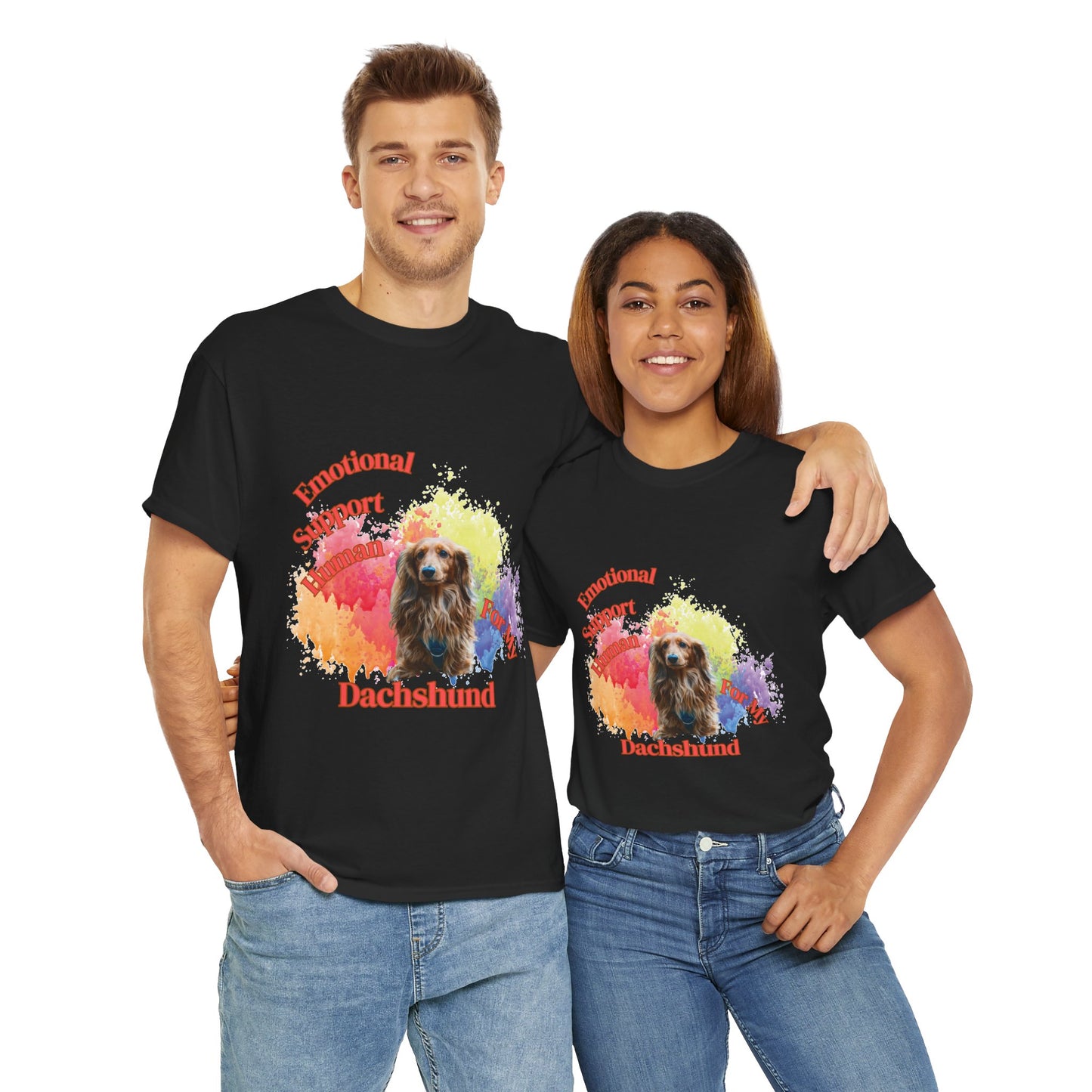 Emotional Support Human for my Dachshund T-shirt
