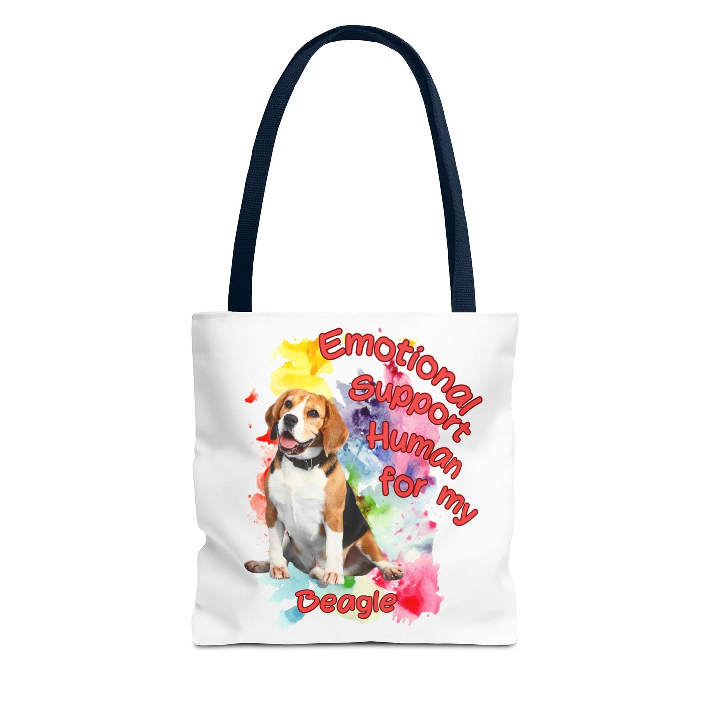 Emotional Support Human for my Beagle Tote Bag