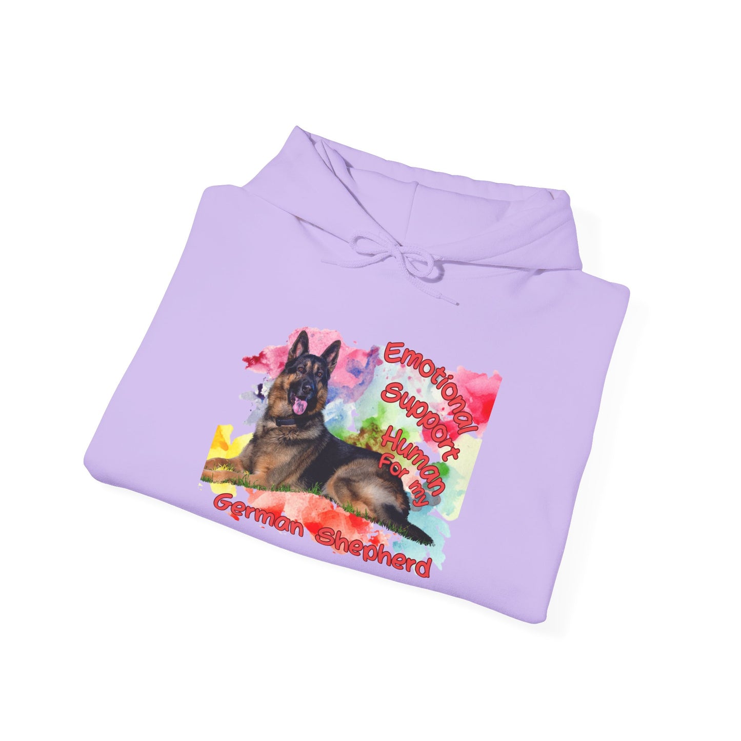 Emotional Support Human for my German Shepherd Hoodie