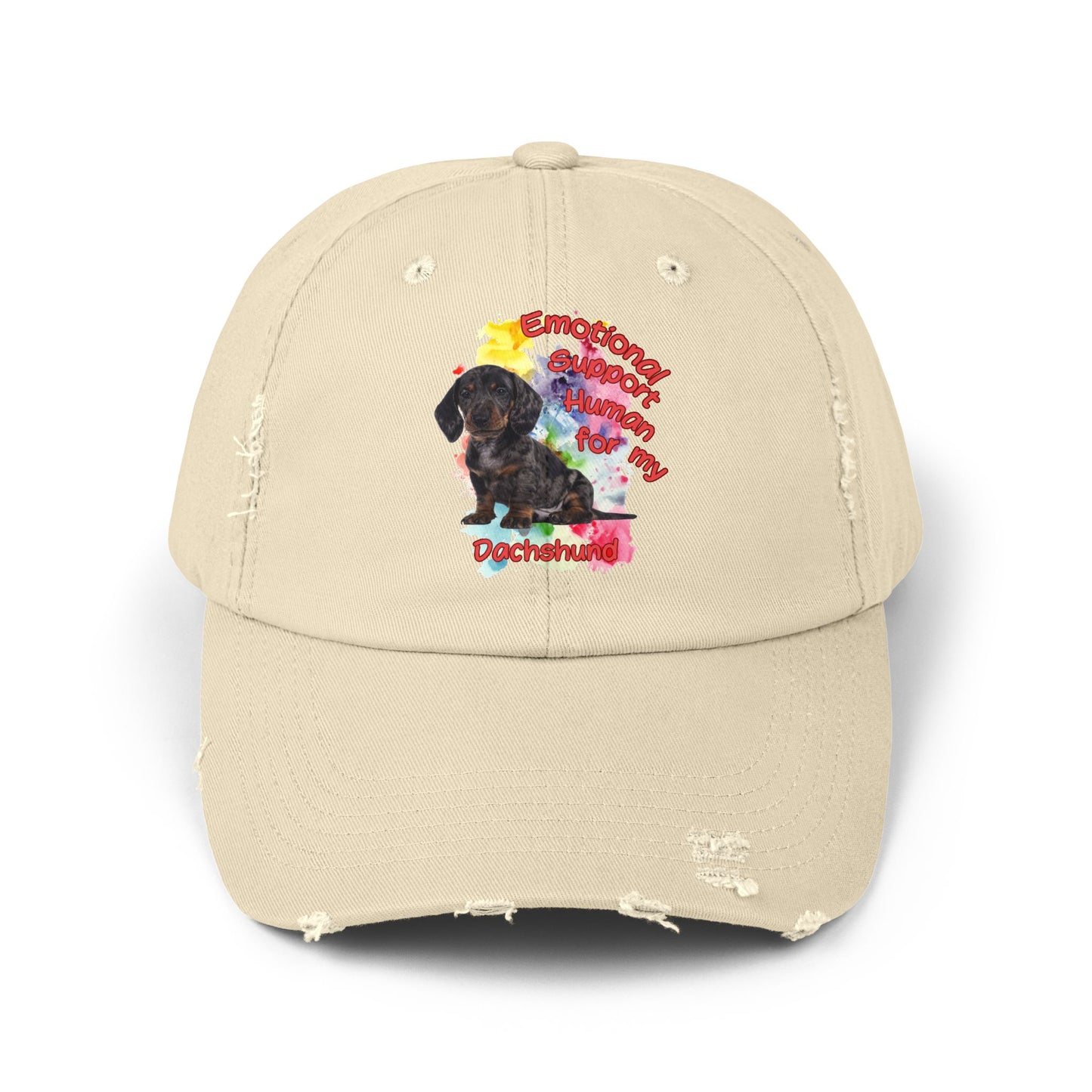 Emotional Support Human for my Dachshund Sooth Hair Hat