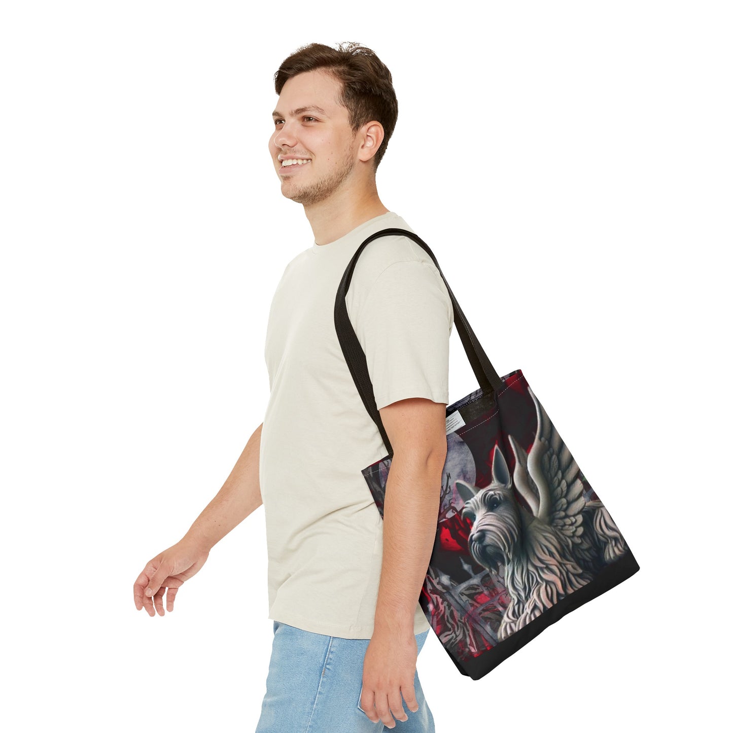 Scottish terrier Gargoyle Tote Bag