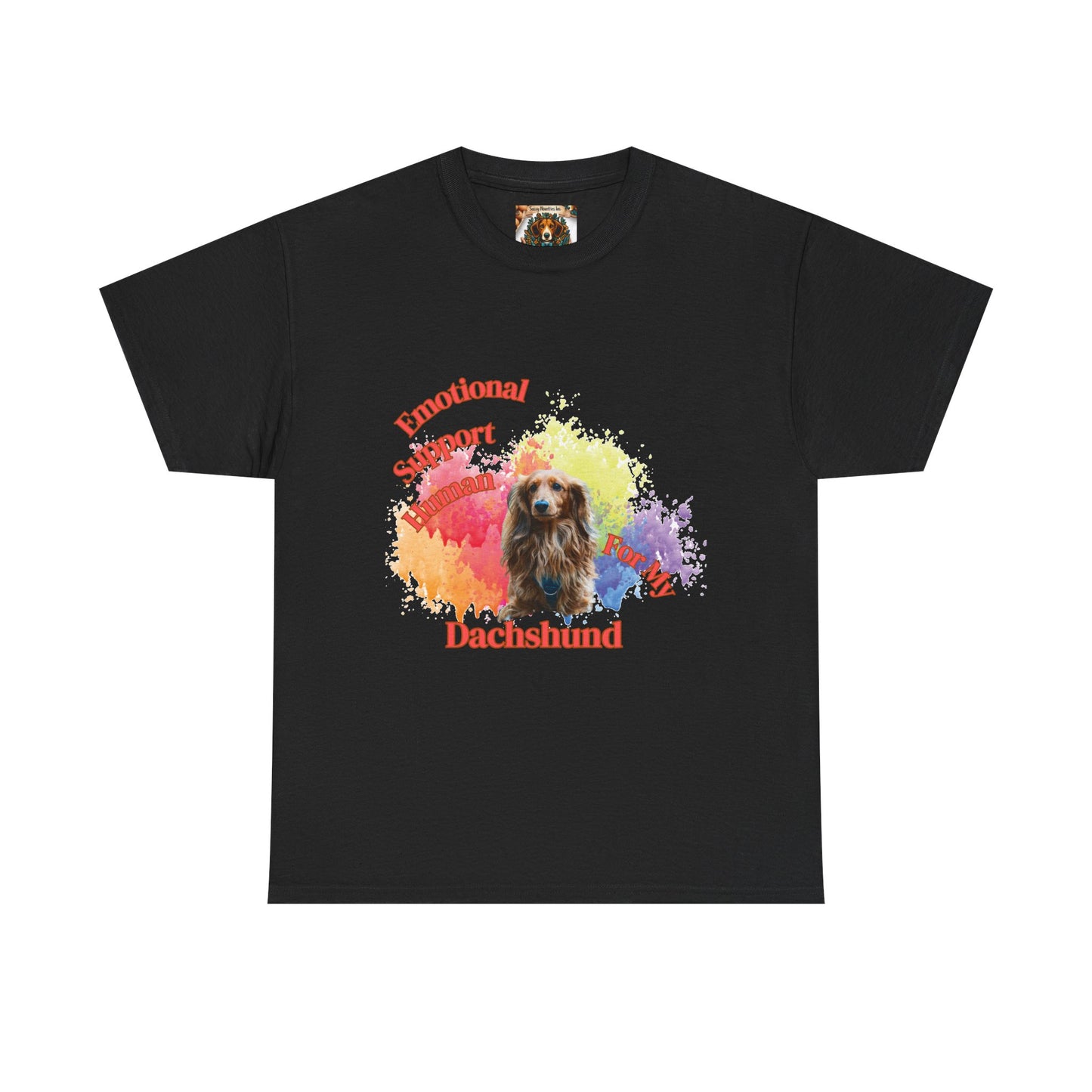 Emotional Support Human for my Dachshund T-shirt