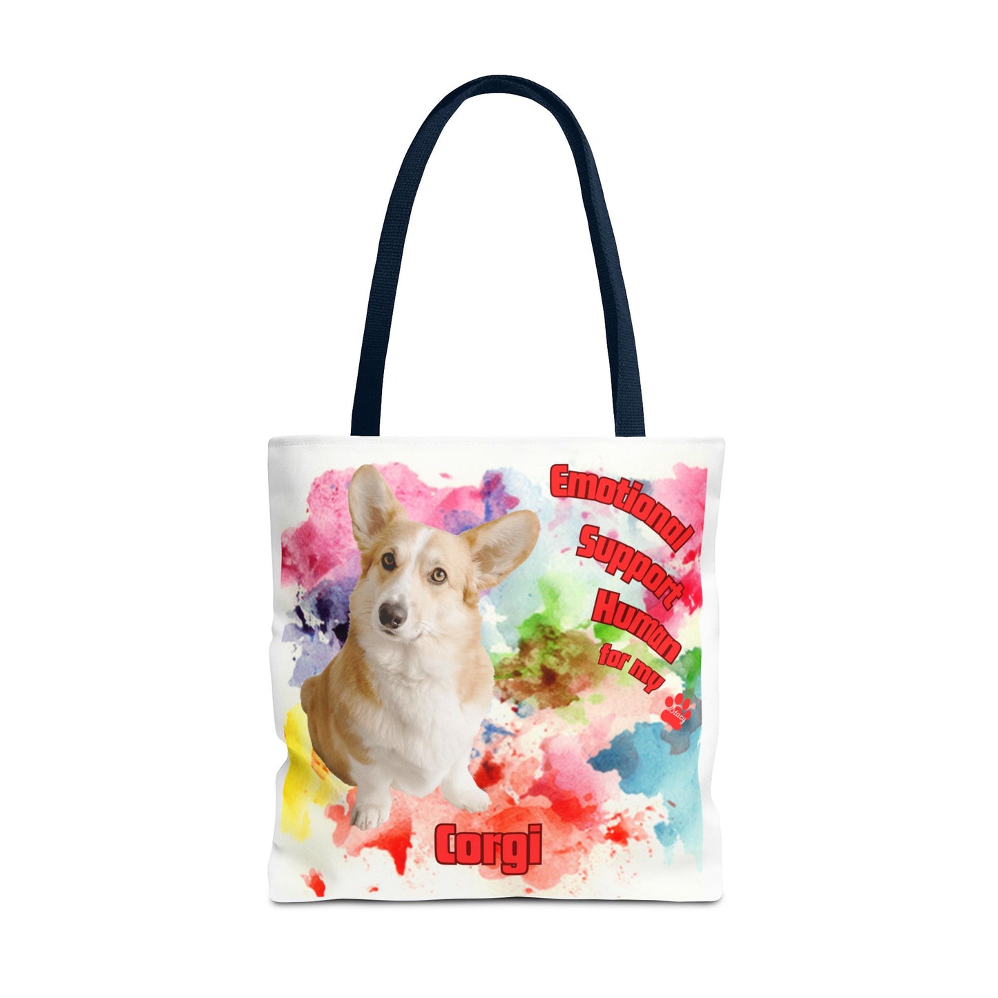 Emotional Support Human for my Corgi Tote bag