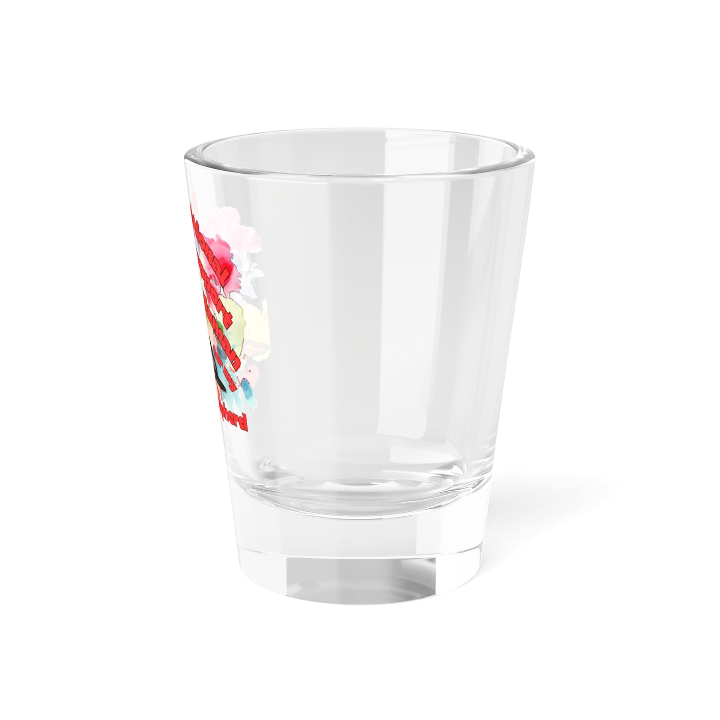 Emotional Support Human for my German Shepherd Shot Glass,