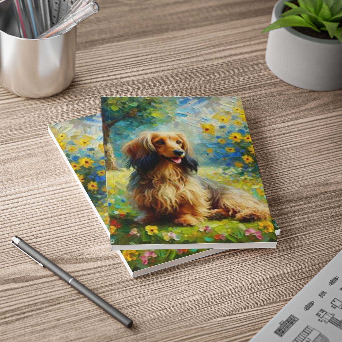 Impressionist Dacshund Notebook