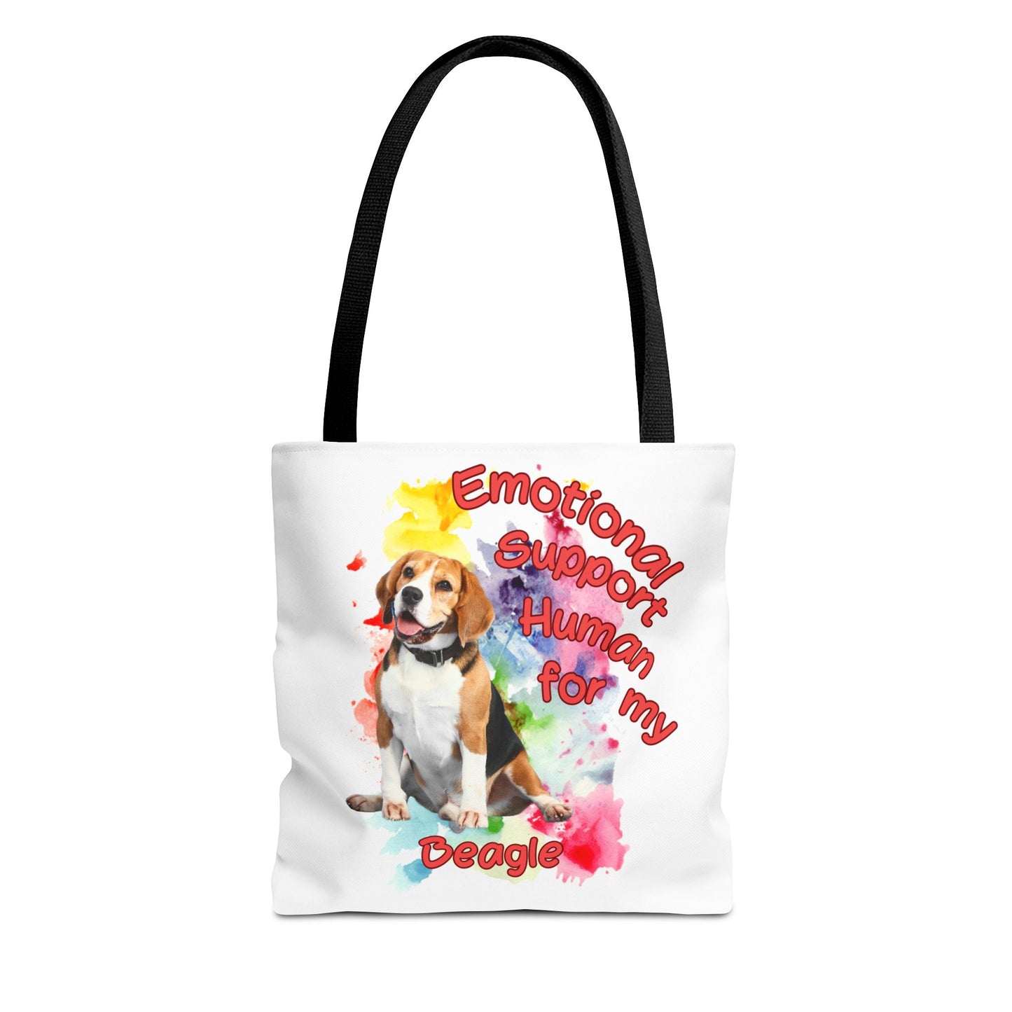 Emotional Support Human for my Beagle Tote Bag