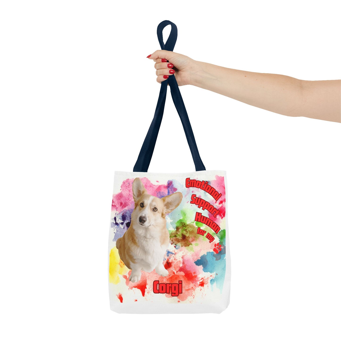 Emotional Support Human for my Corgi Tote bag