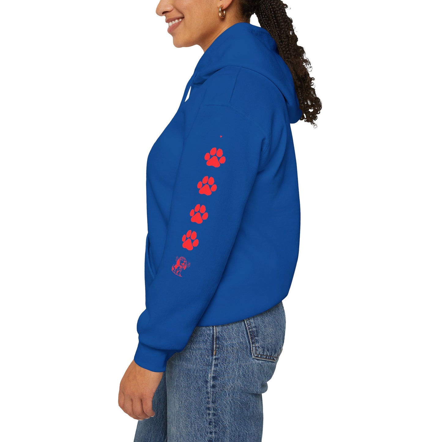 Cozy Emotional Support Human Hoodie for Beagle, Dog lovers comfort wear