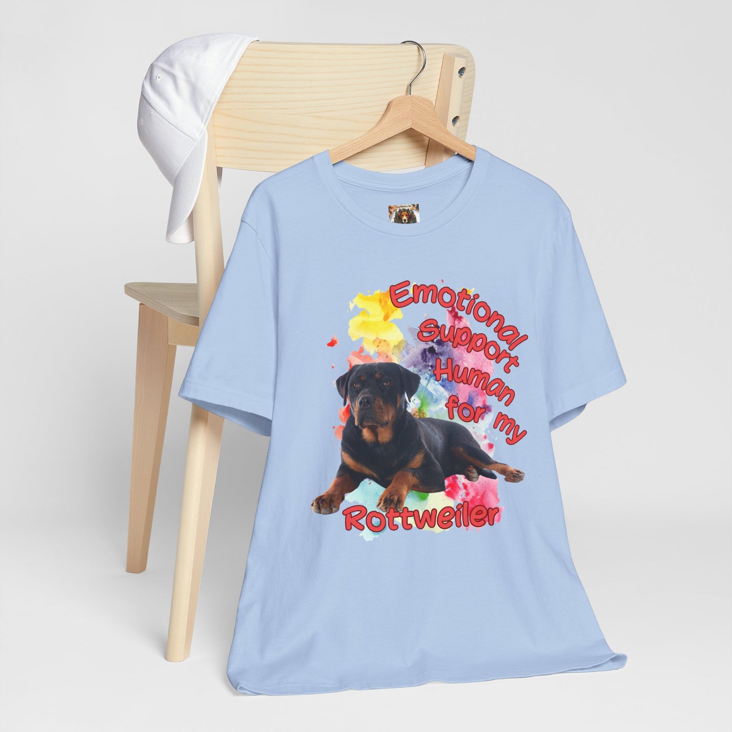 Emotional Support Human Rottweiler Tee