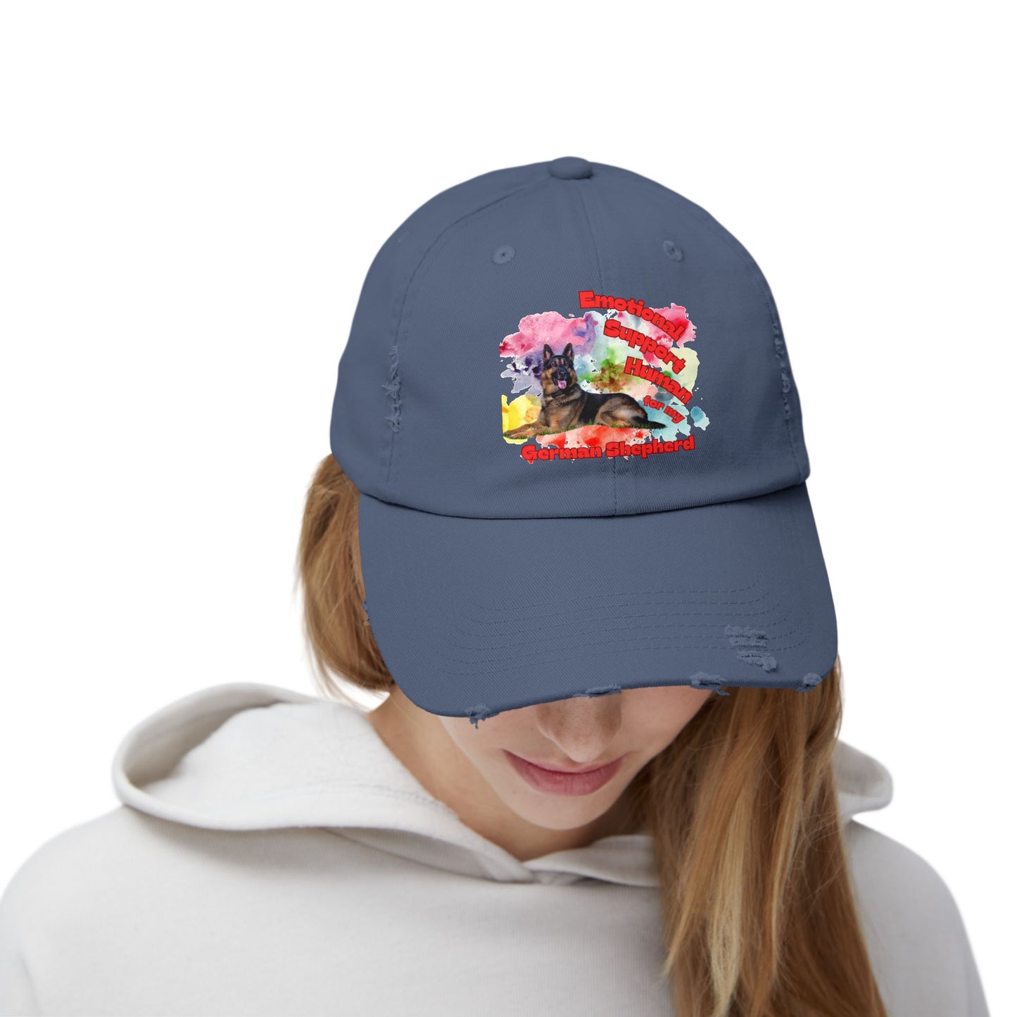 Emotional Support Human for my German Sheperd hat