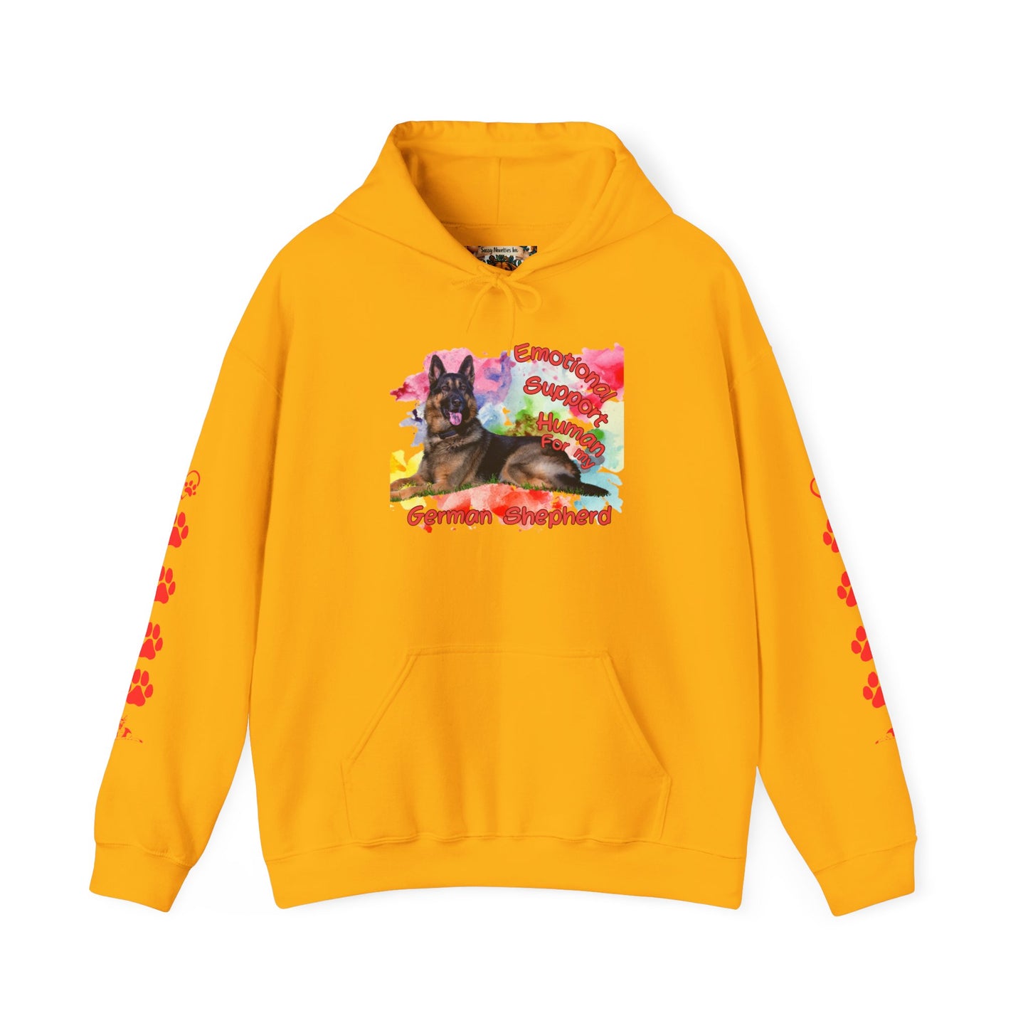 Emotional Support Human for my German Shepherd Hoodie