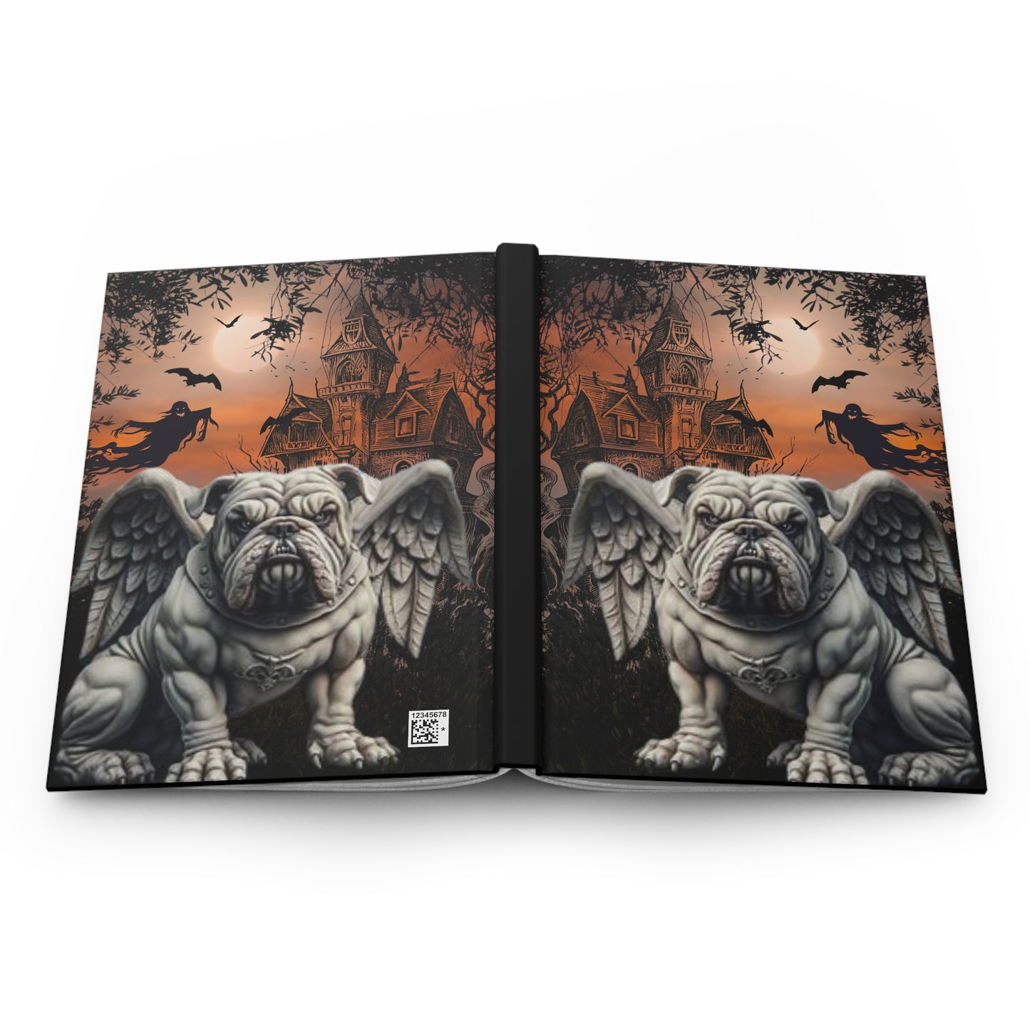 American Bulldog Gargoyle Hardcover Journal