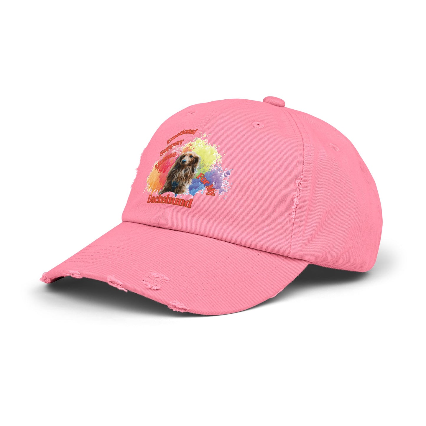 Emotional Support Human for my Dachshund long hair hat