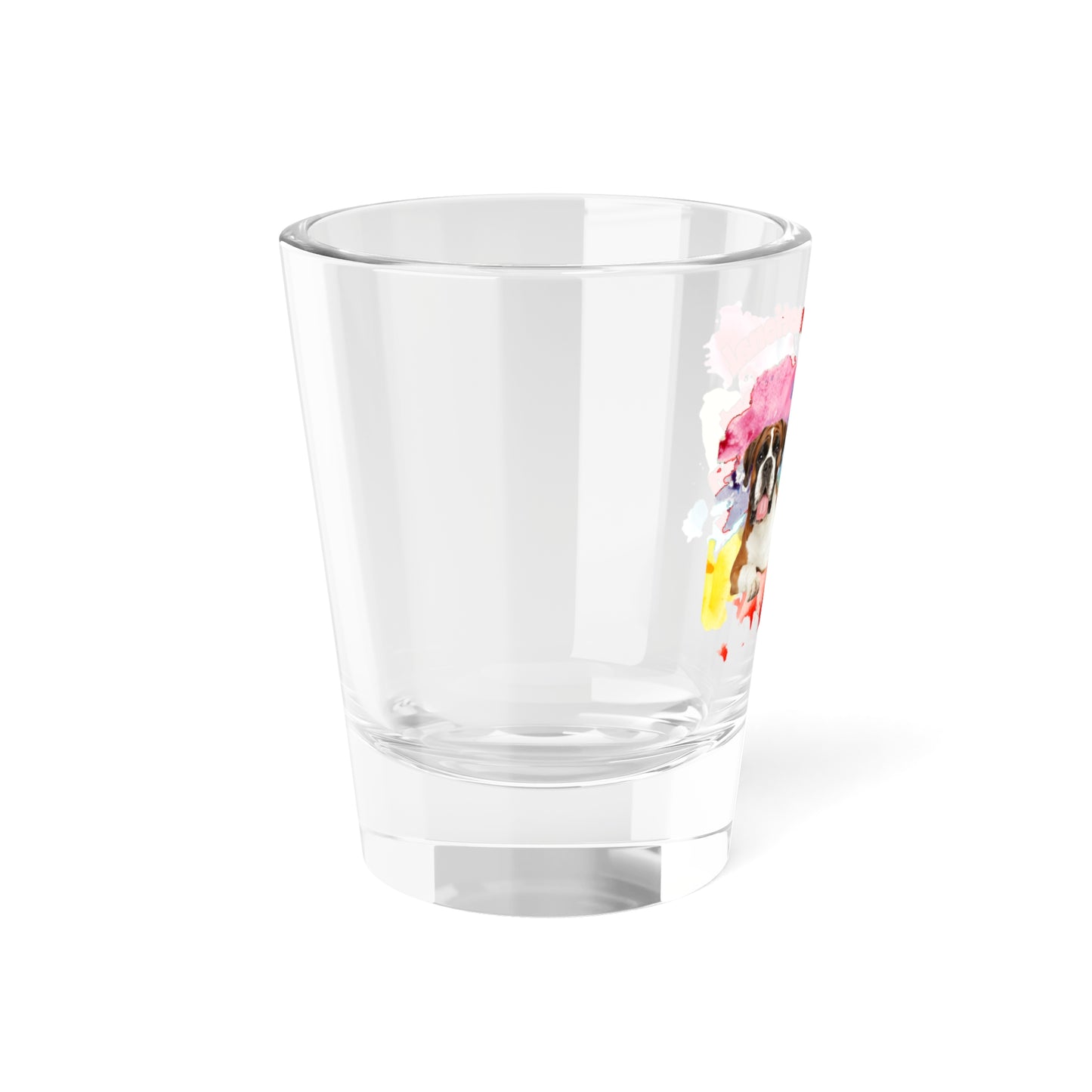 Emotional Support Human for my Boxer Shot Glass
