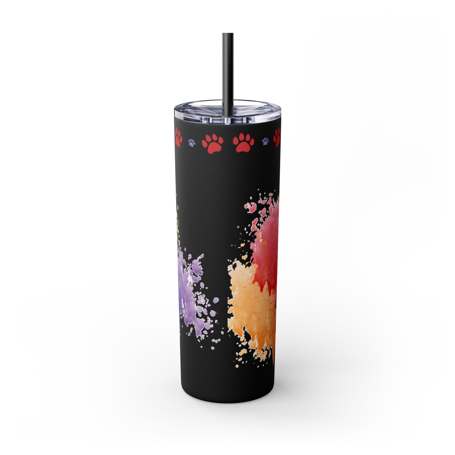 Emotional Support Human for my German Shepherd Skinny Tumbler