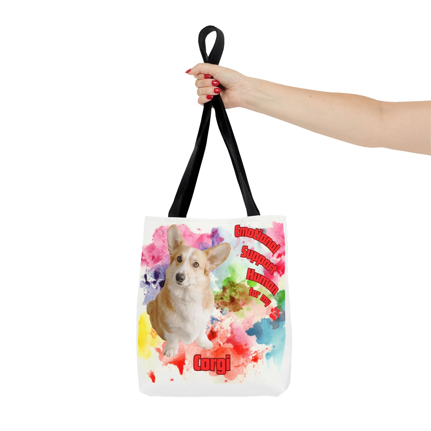 Emotional Support Human for my Corgi Tote bag