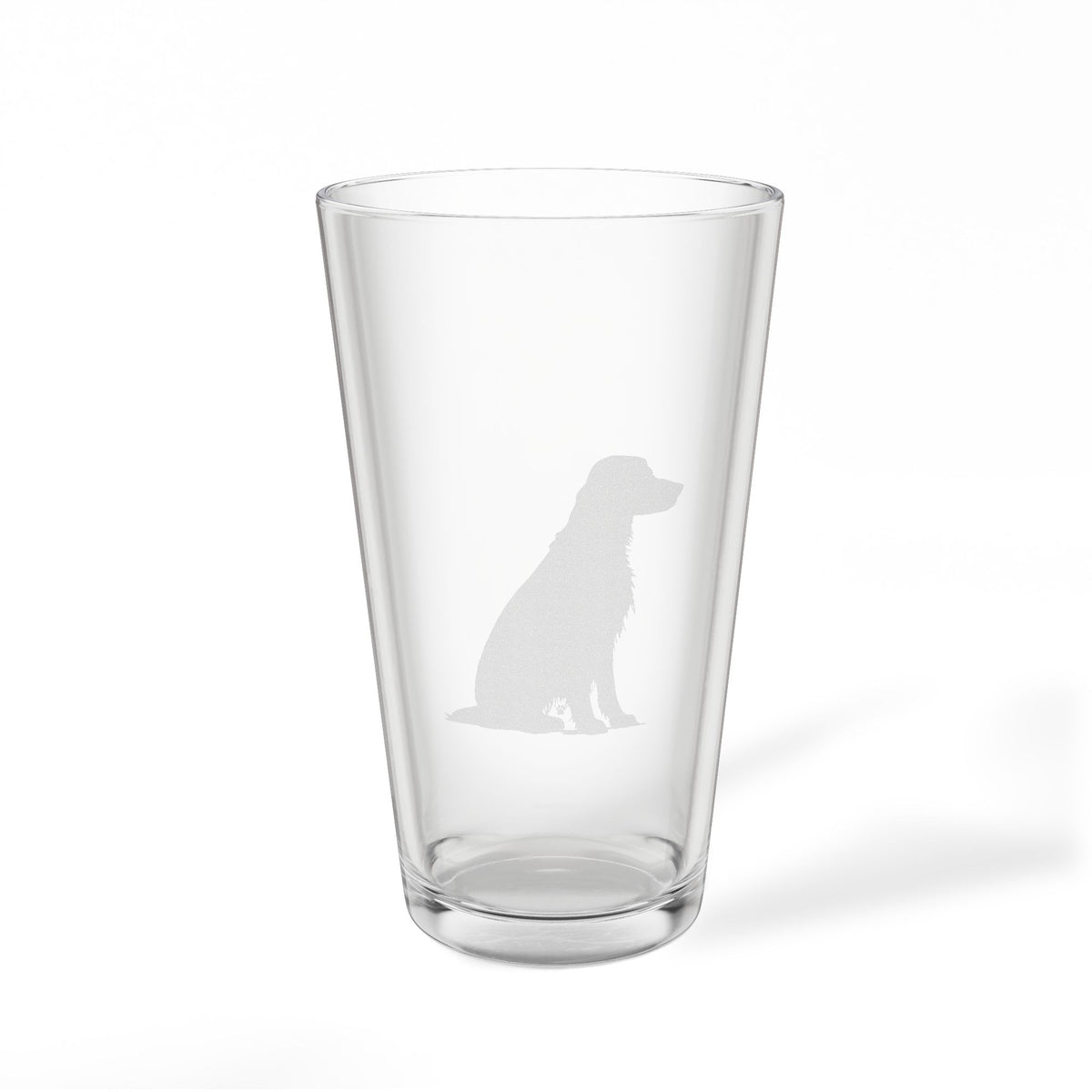 Irish Setter Engraved Pint Glass