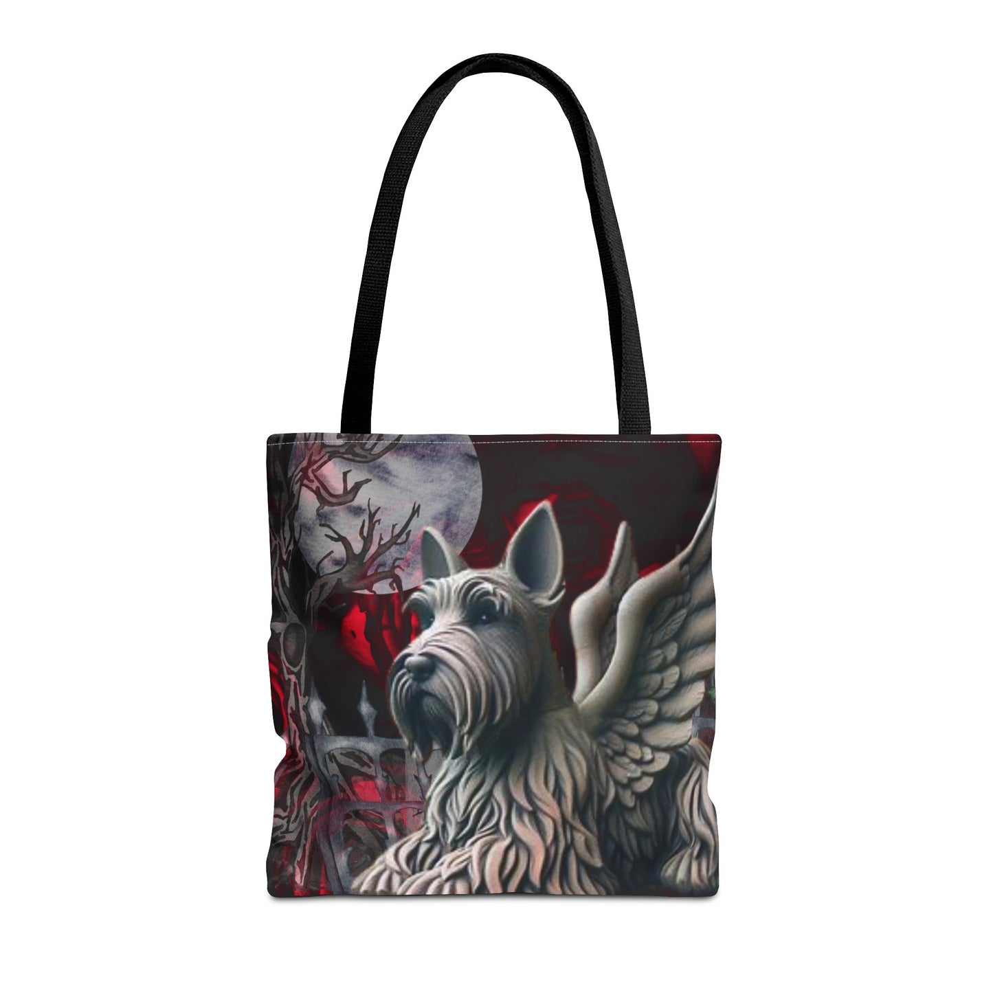 Scottish terrier Gargoyle Tote Bag