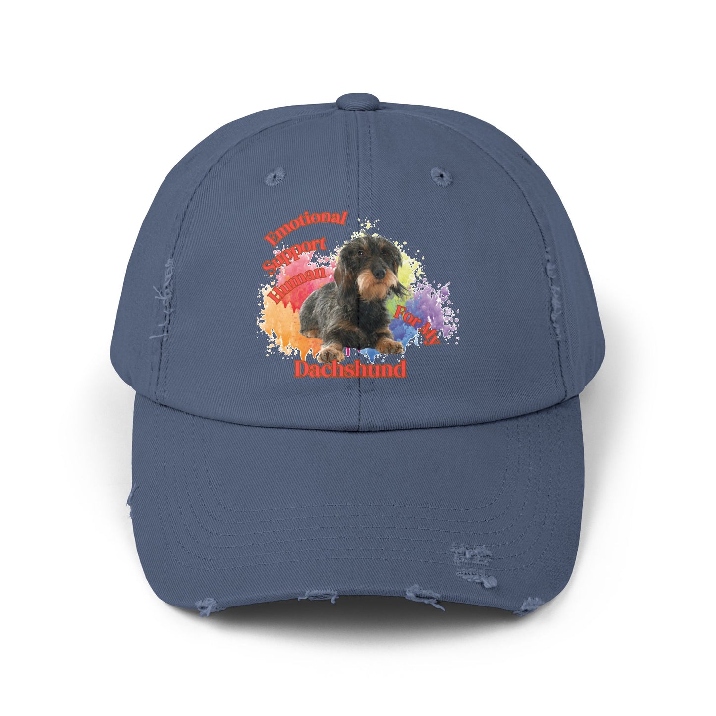 Emotional Support Human for my Dachshund wire haired hat