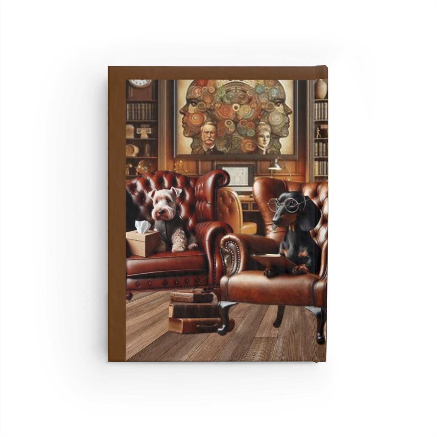 Whimsical Dog-Themed Journal for Pet Lovers - Sketch Book