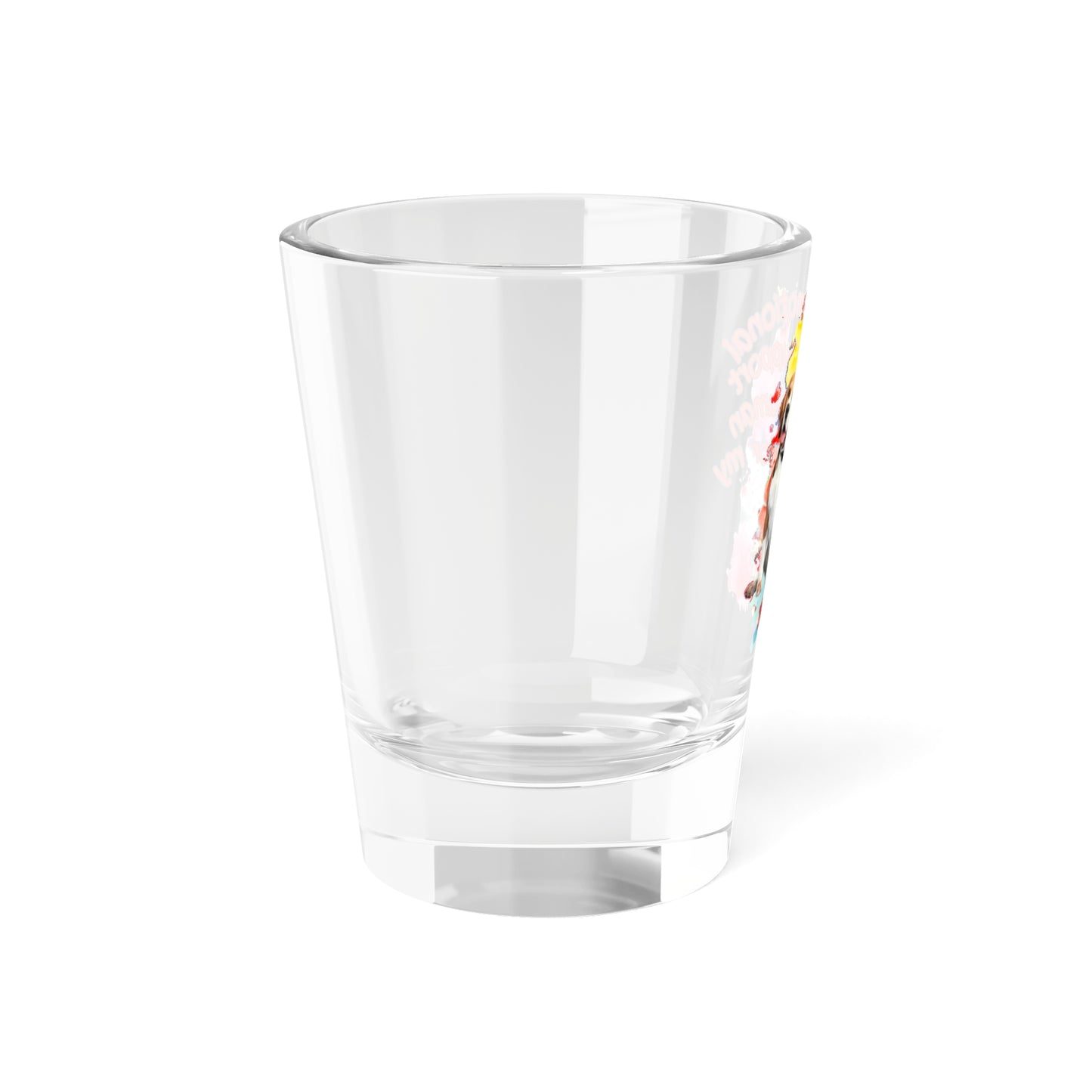 Emotional Support Human for my Beagle Shot Glass