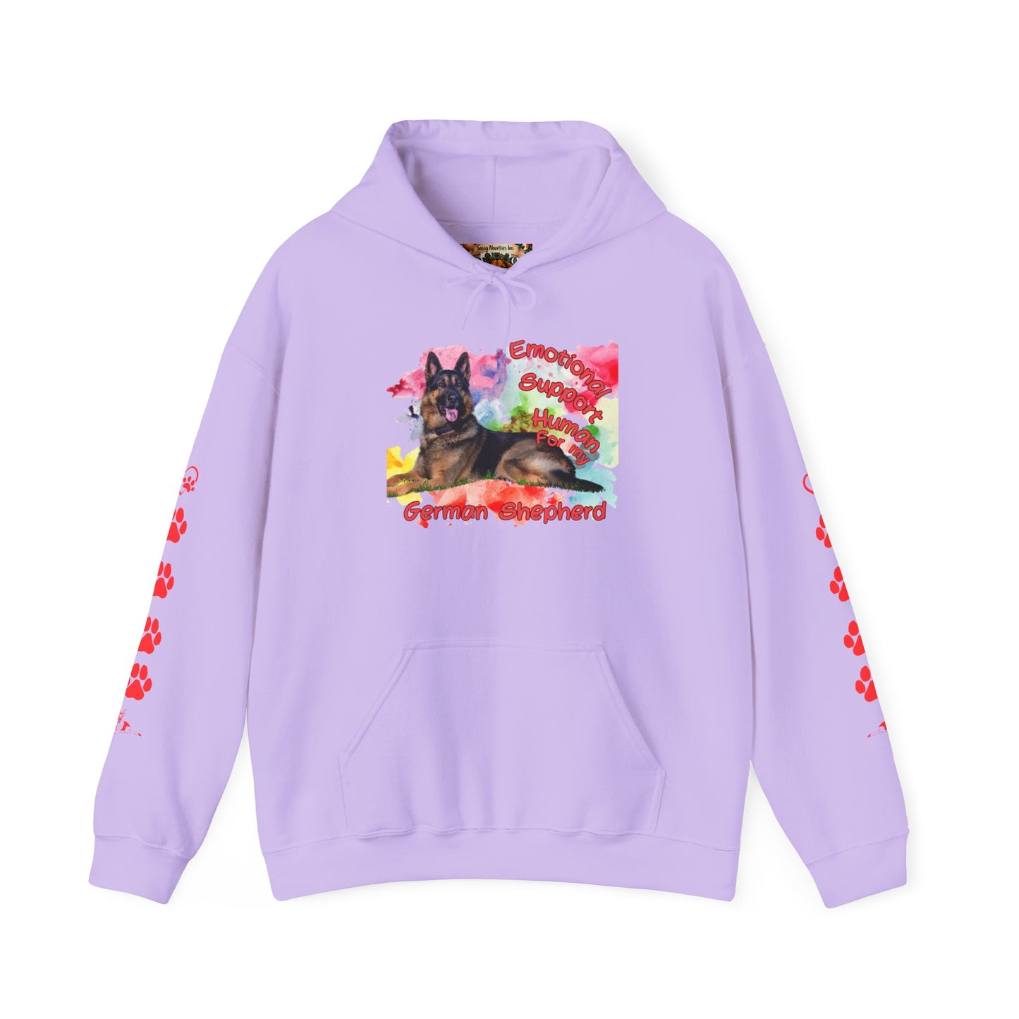 Emotional Support Human for my German Shepherd Hoodie