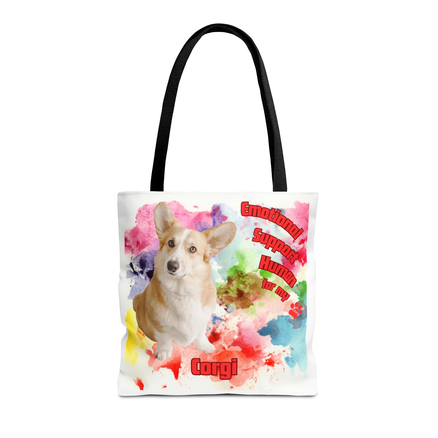 Emotional Support Human for my Corgi Tote bag