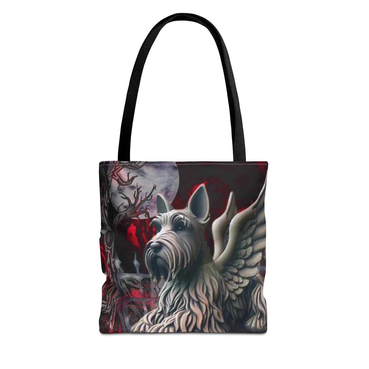 Scottish terrier Gargoyle Tote Bag