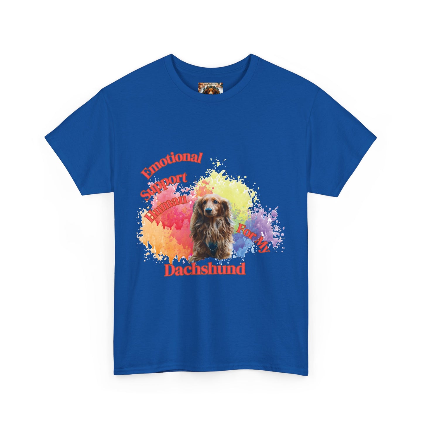 Emotional Support Human for my Dachshund T-shirt