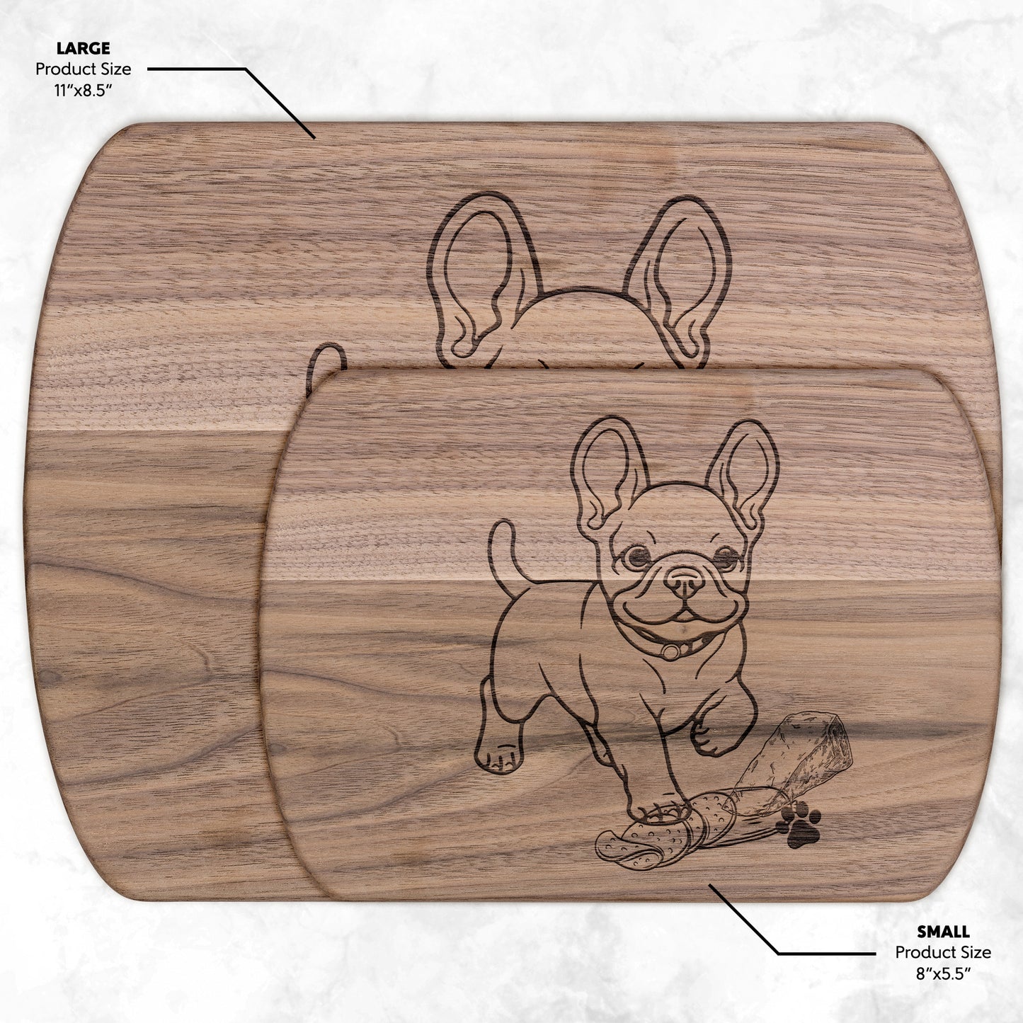 French Bulldog Cutting board
