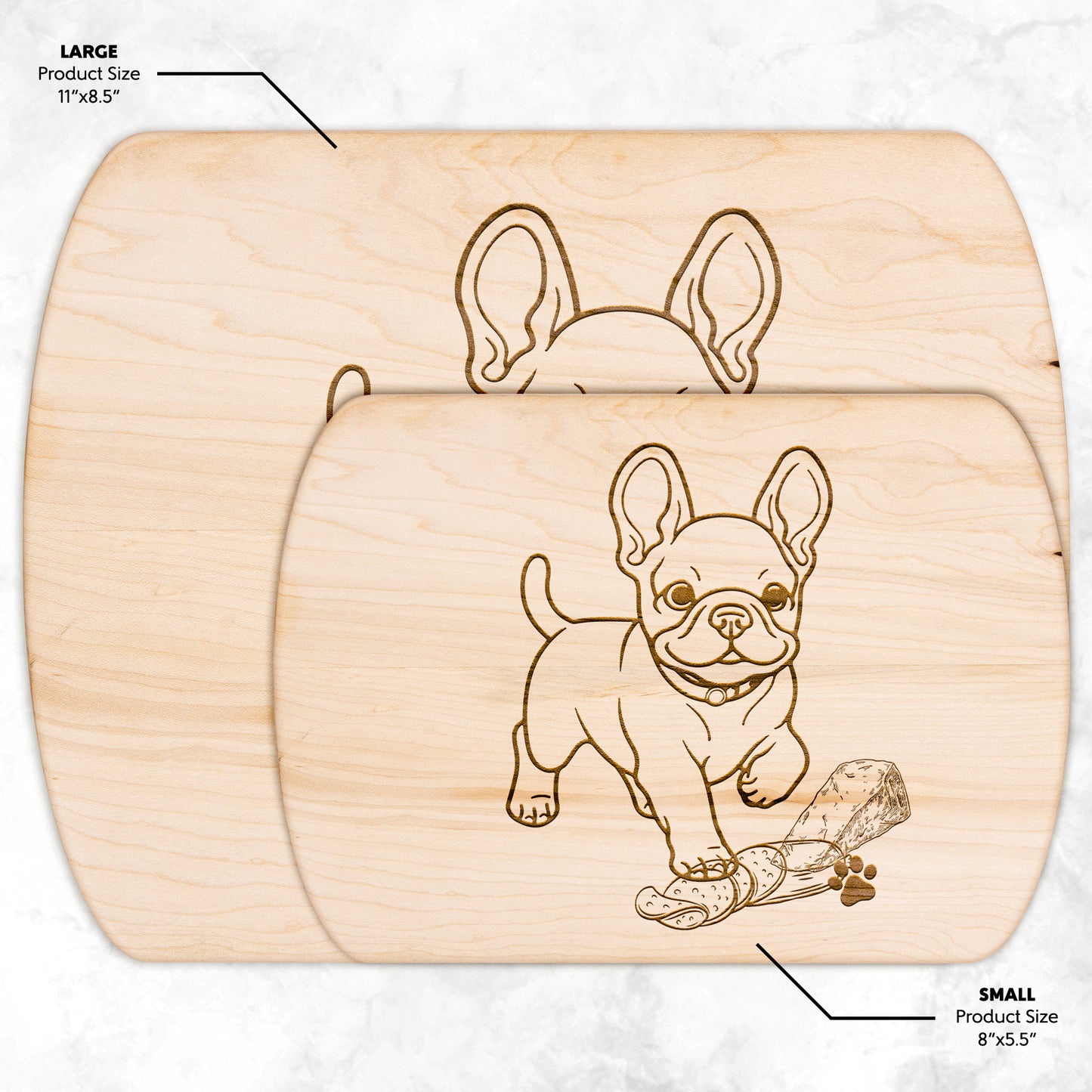 French Bulldog Cutting board
