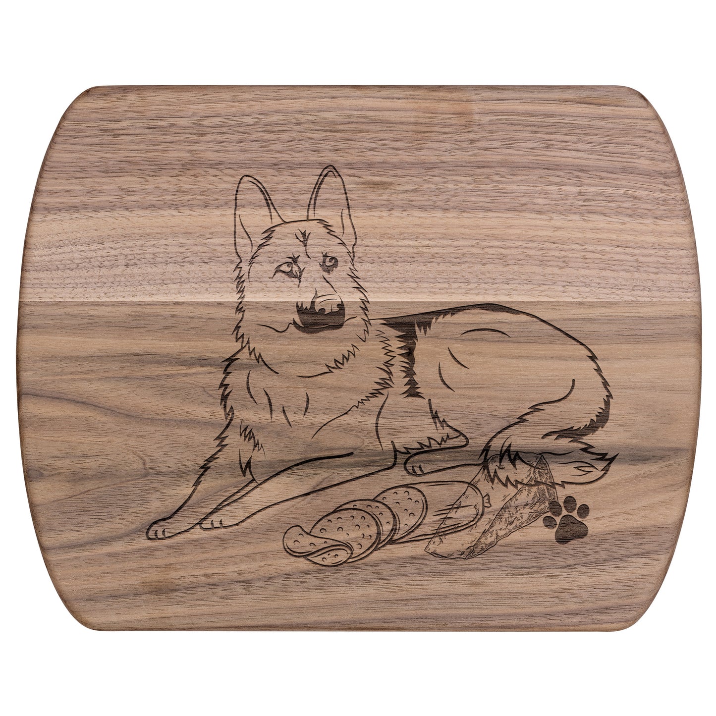 German Shepherd cutting board