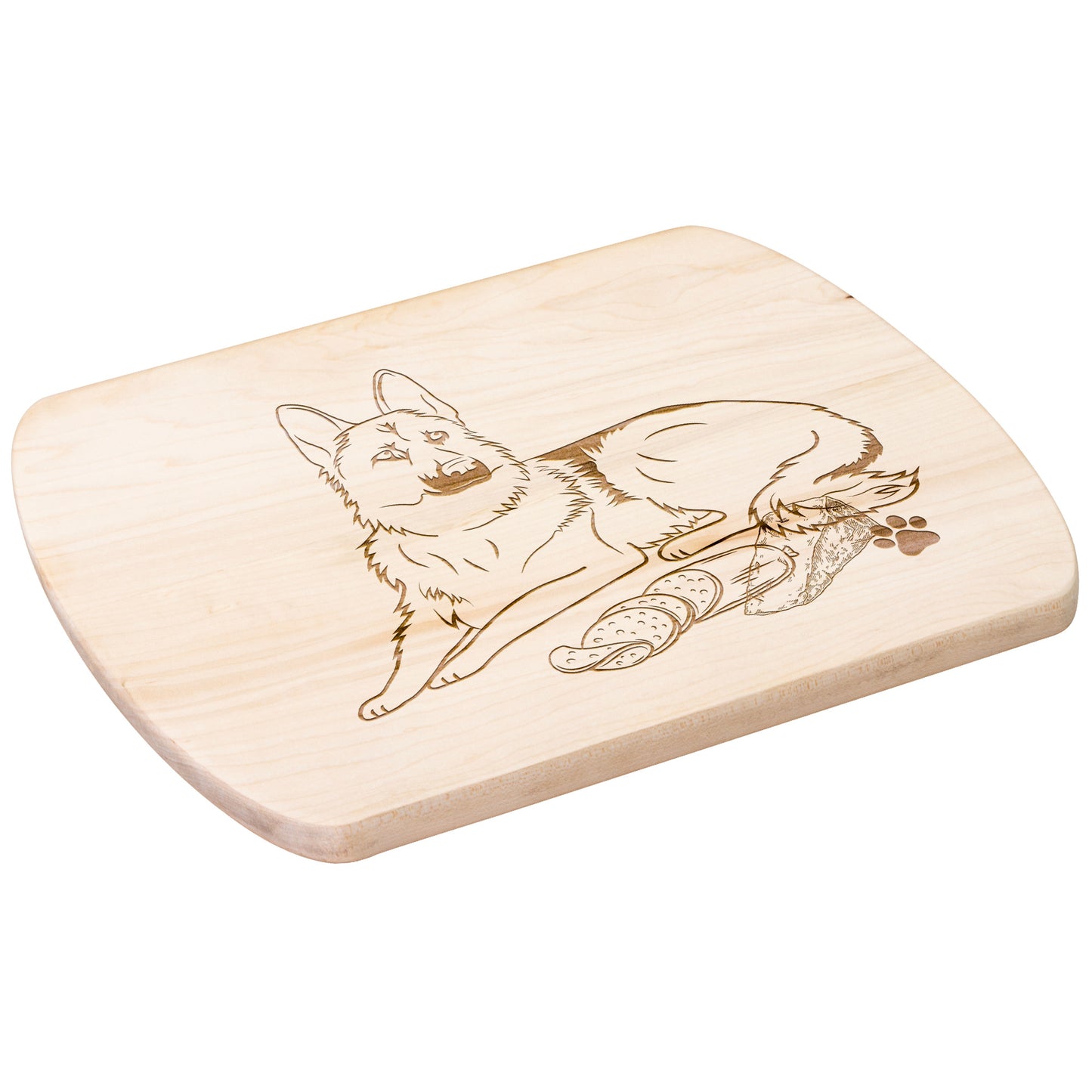German Shepherd cutting board