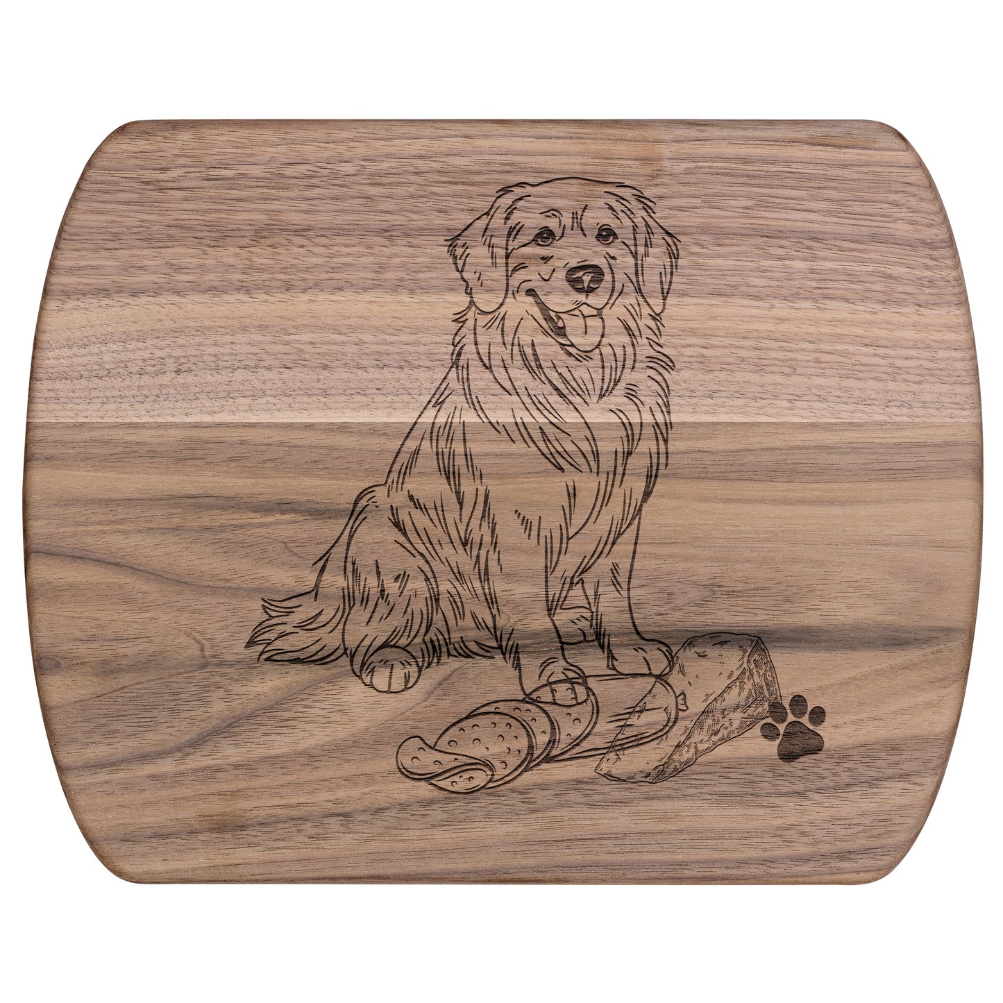 Golden Retriever Cutting board