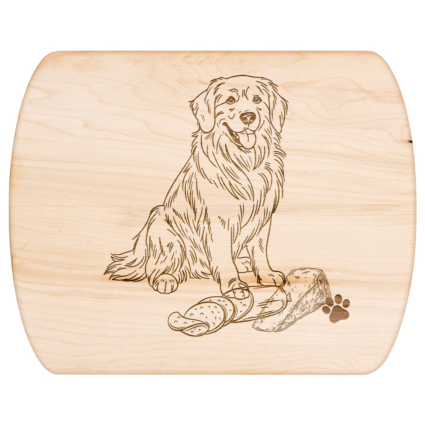 Golden Retriever Cutting board