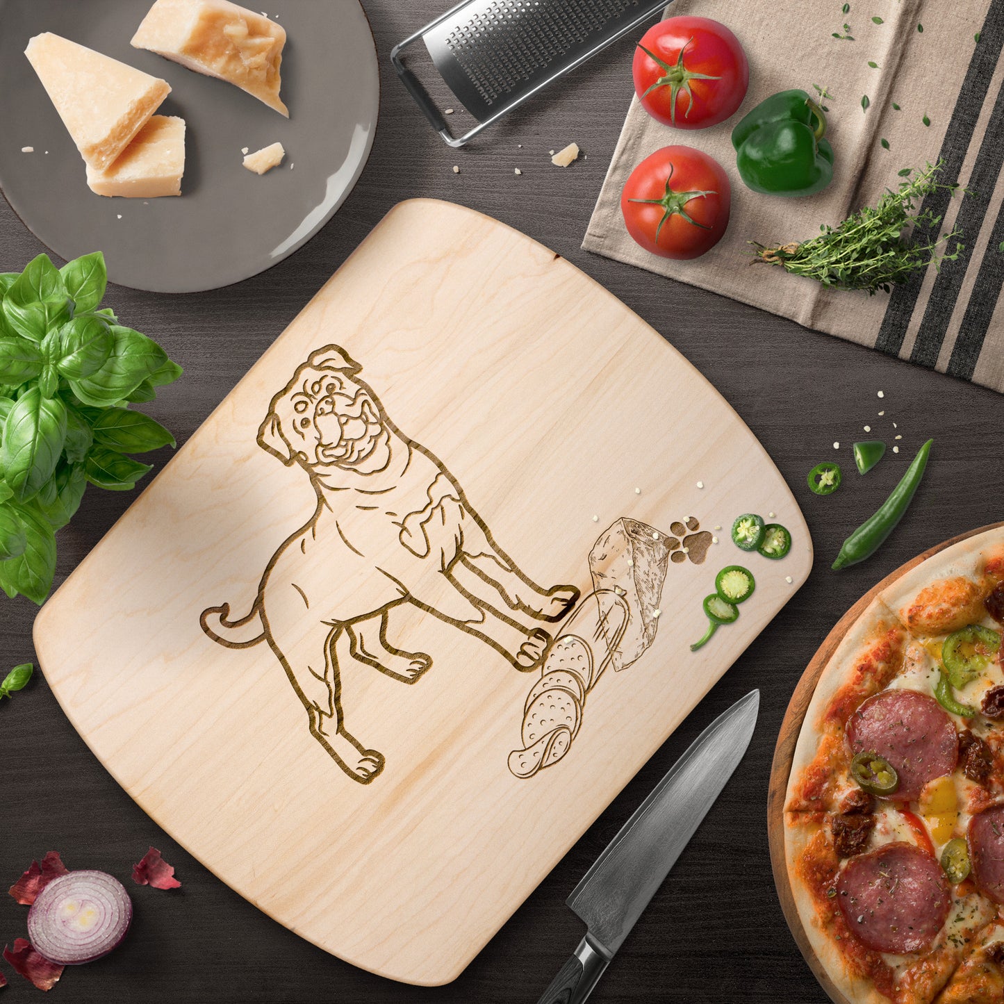 Rottweiller Cutting board