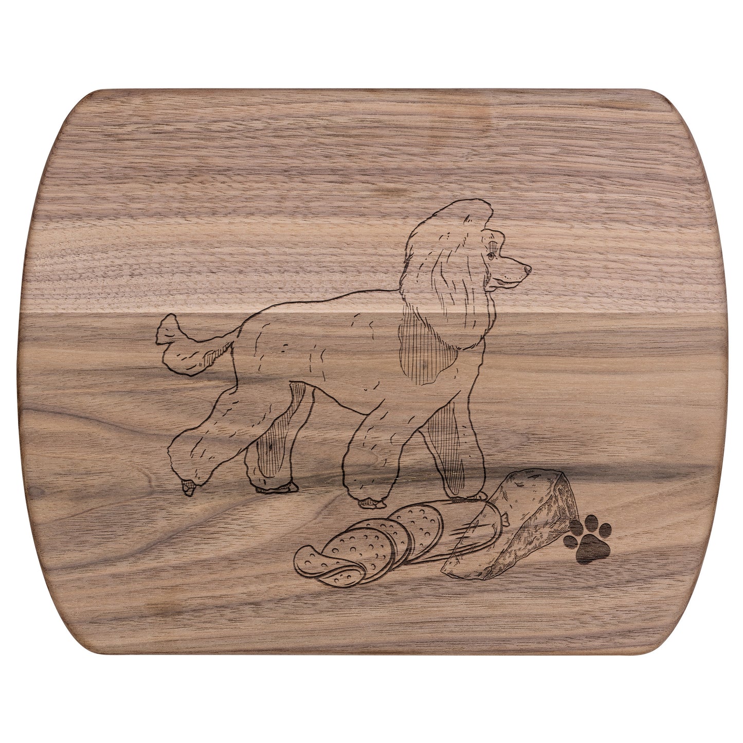 Standard Poodle Cutting board