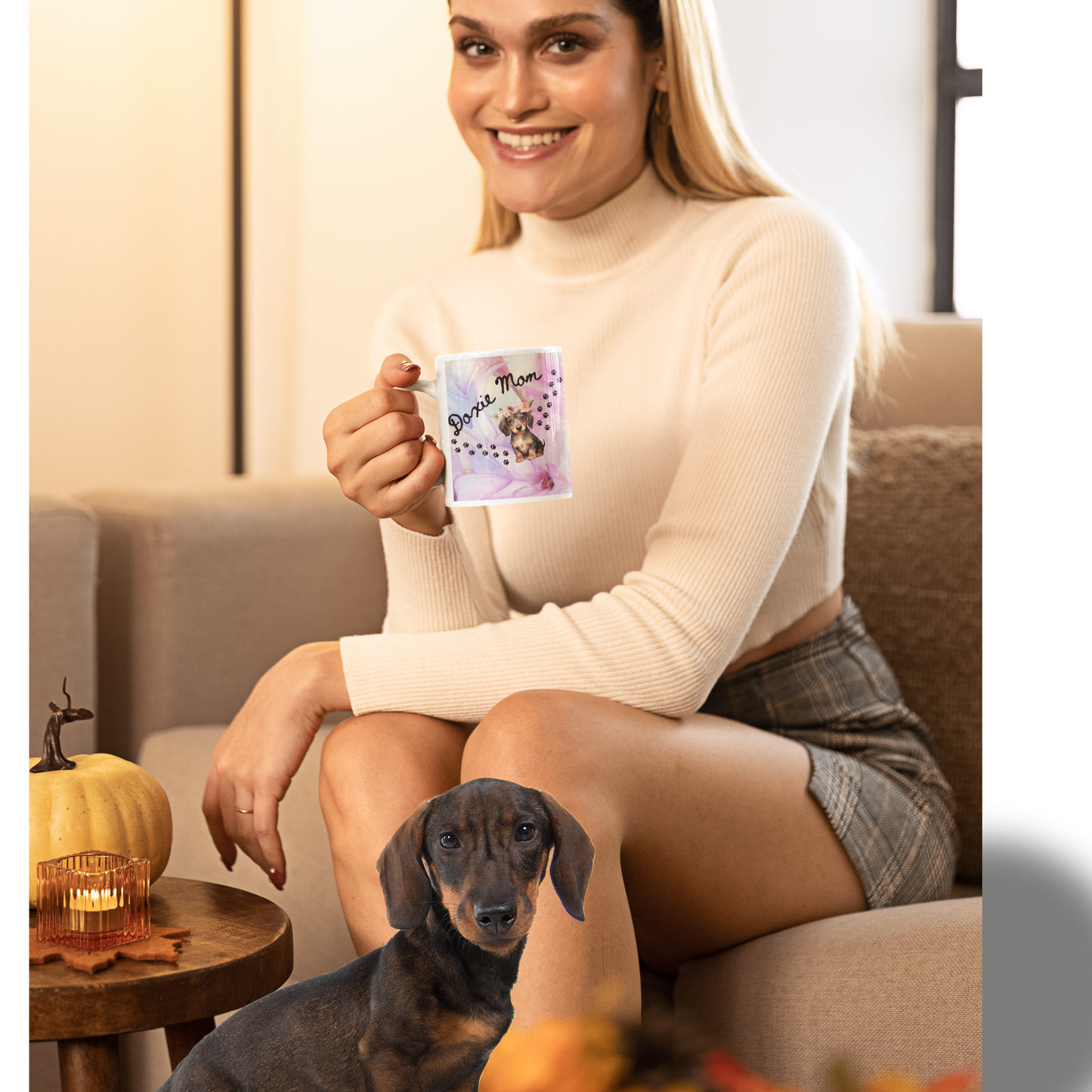 Doxie Mom Ceramic Mug 11oz