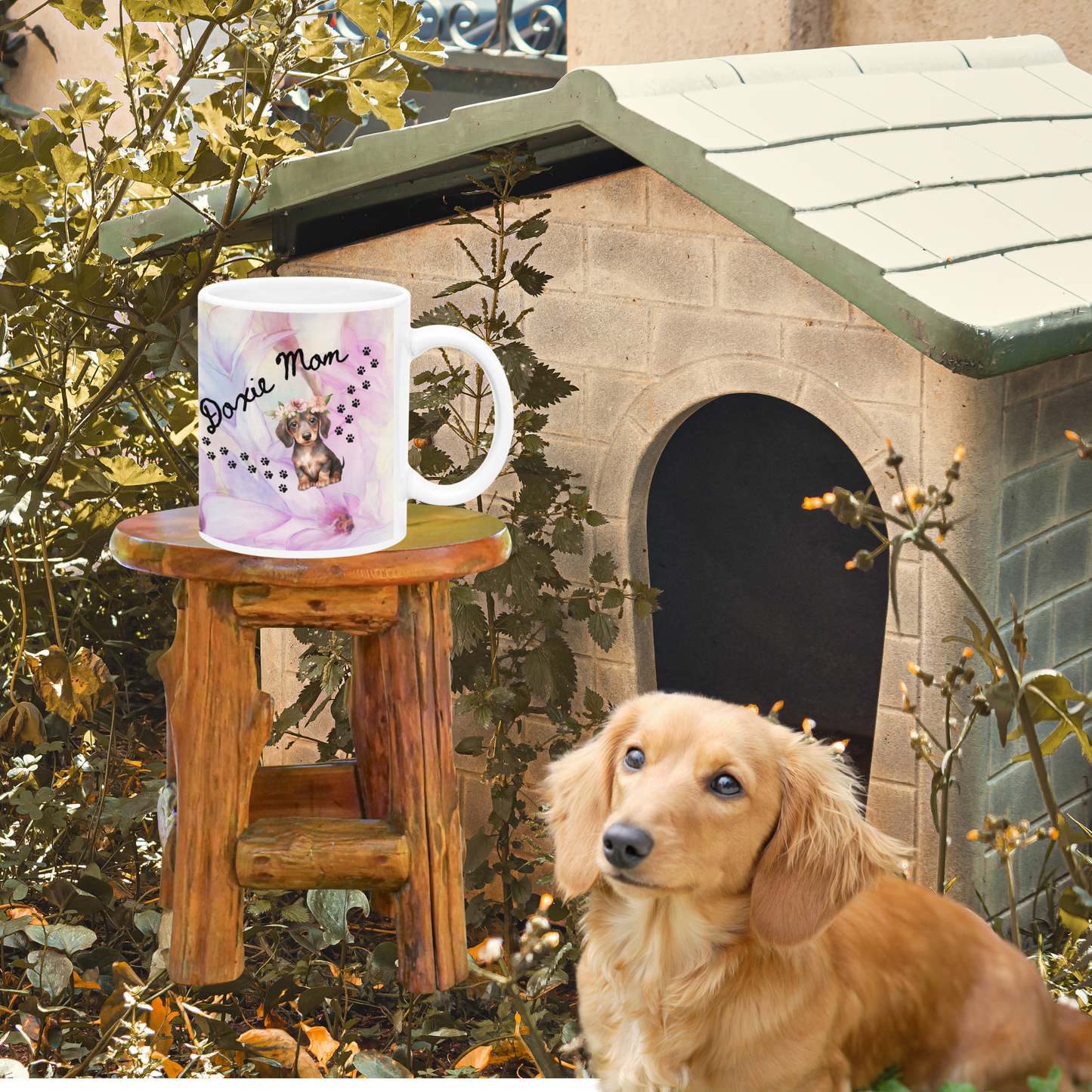 Doxie Mom Ceramic Mug 11oz