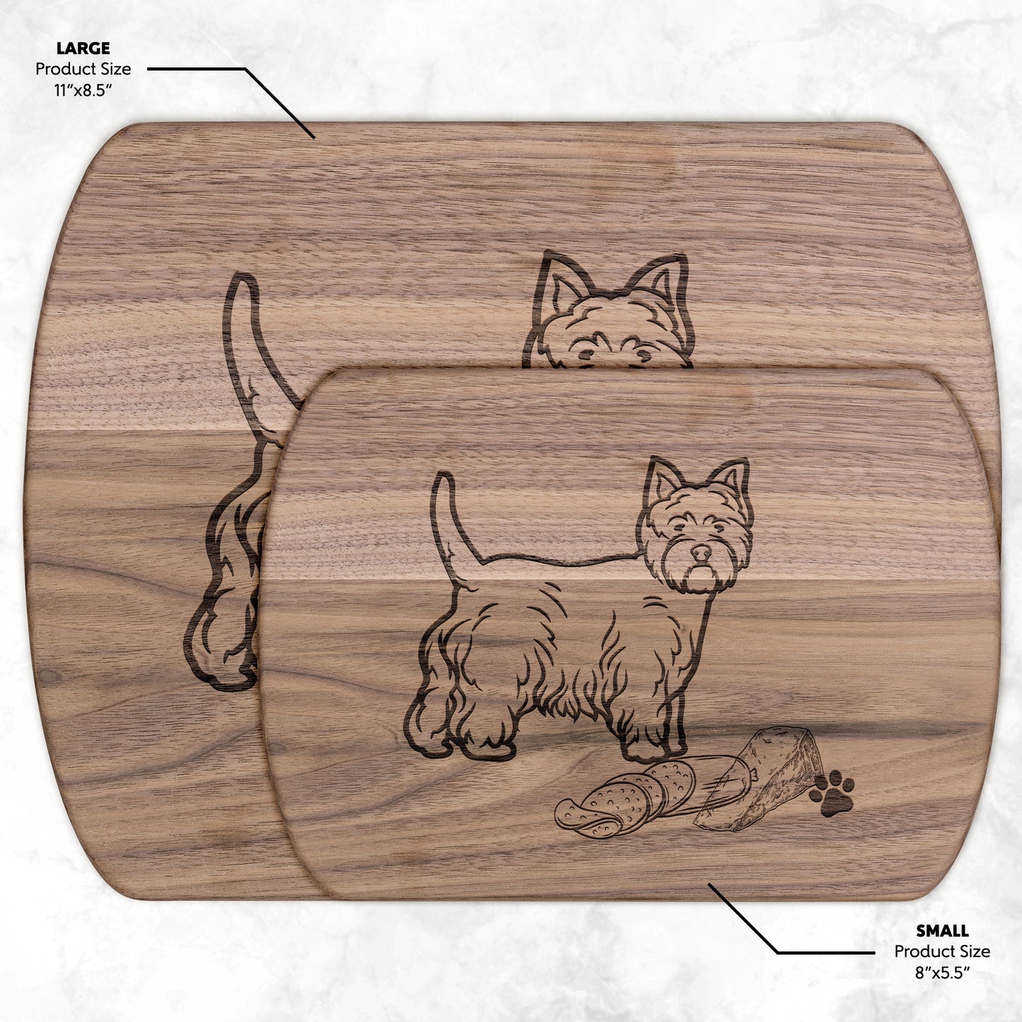 Westie Cutting board