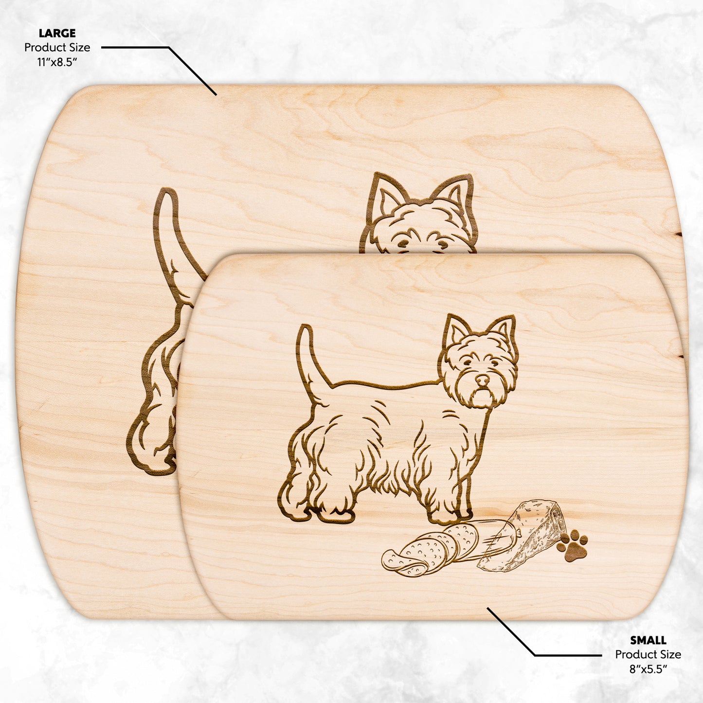 Westie Cutting board