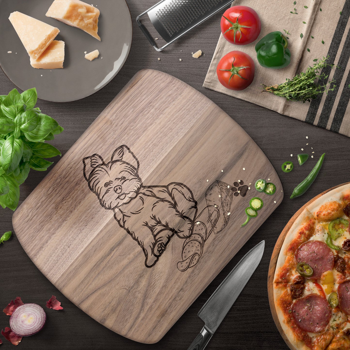 Yorkie Cutting Board