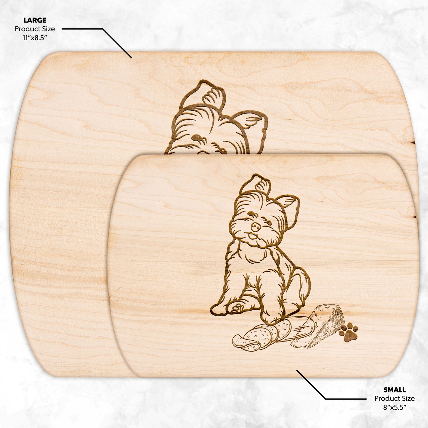 Yorkie Cutting Board