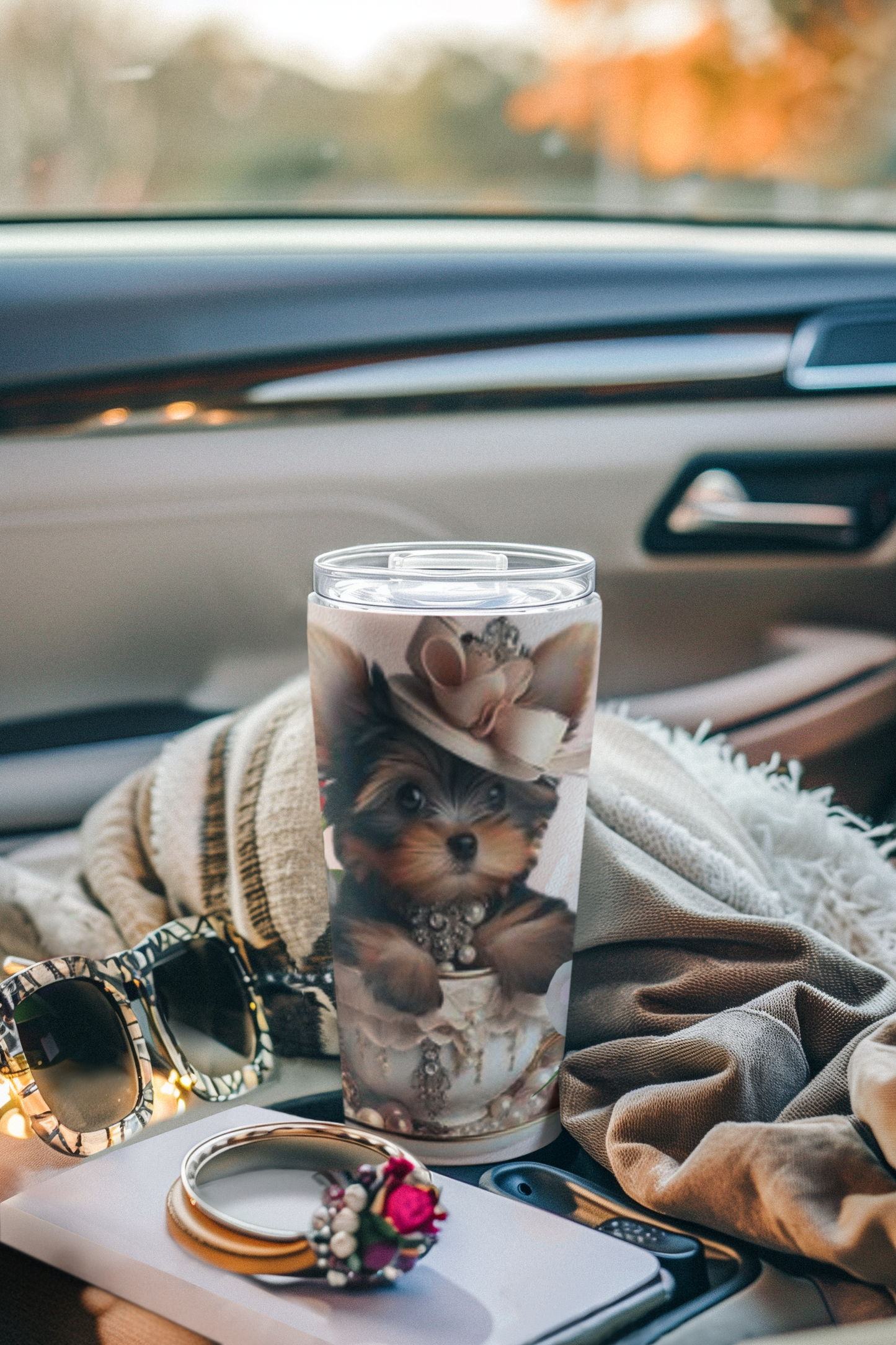 Teacup Yorkie Tumbler 20oz